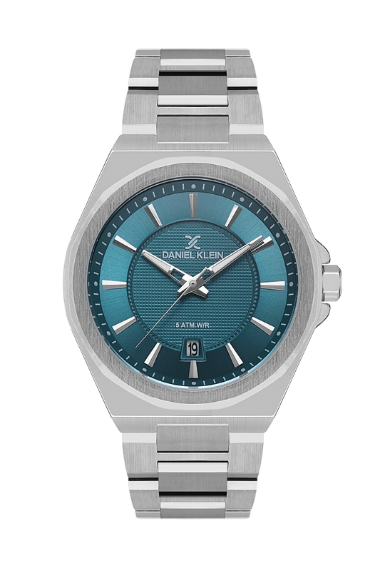 DANIEL KLEIN Steel Silver Men's Watch image 0