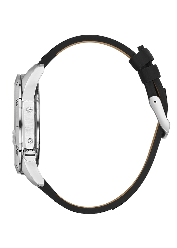 DANIEL KLEIN Leather Black Men's Watch image 1