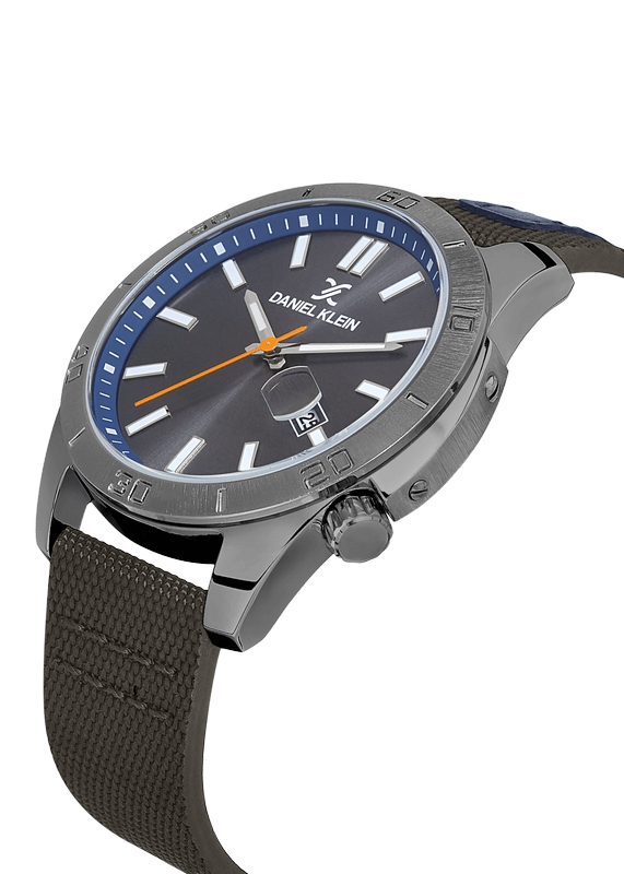 DANIEL KLEIN Leather Brown Men's Watch image 2