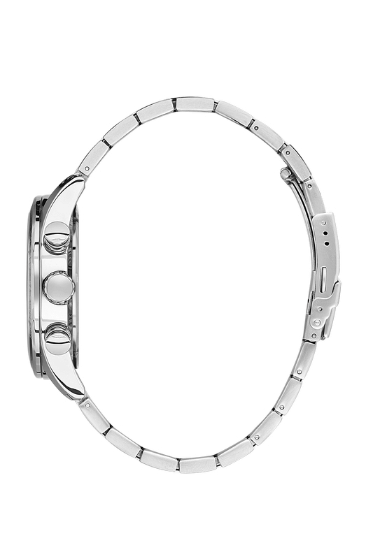 DANIEL KLEIN Steel Chrono Silver Men's Watch image 1