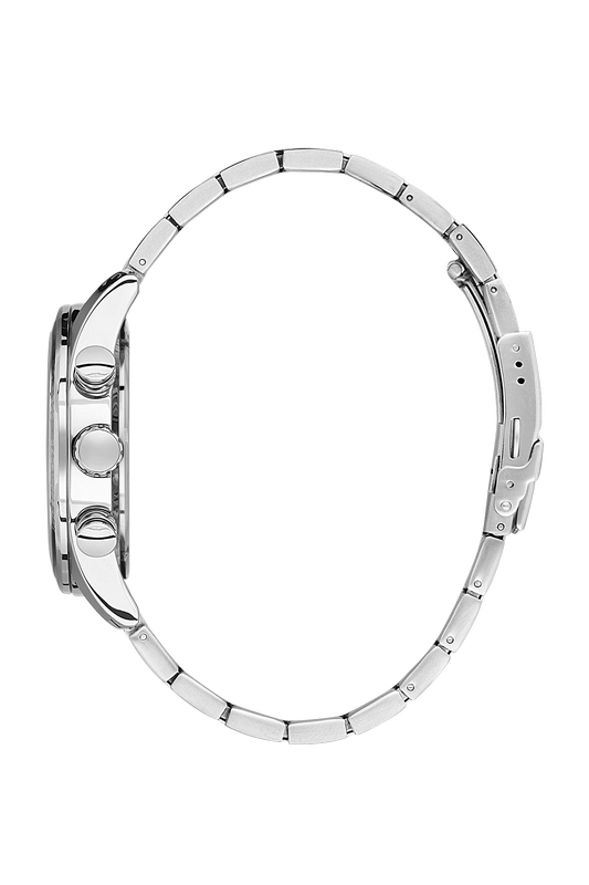 DANIEL KLEIN Steel Chrono Silver Men's Watch image 1