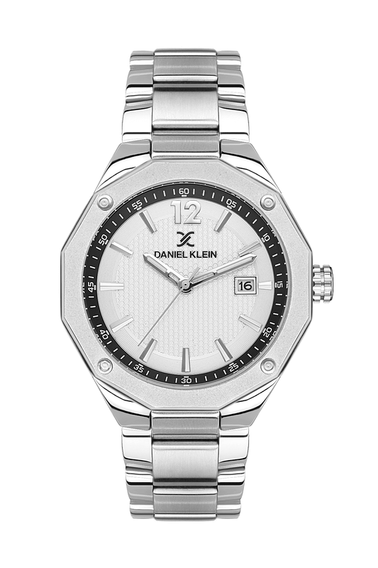 DANIEL KLEIN Steel Silver Men's Watch image 0