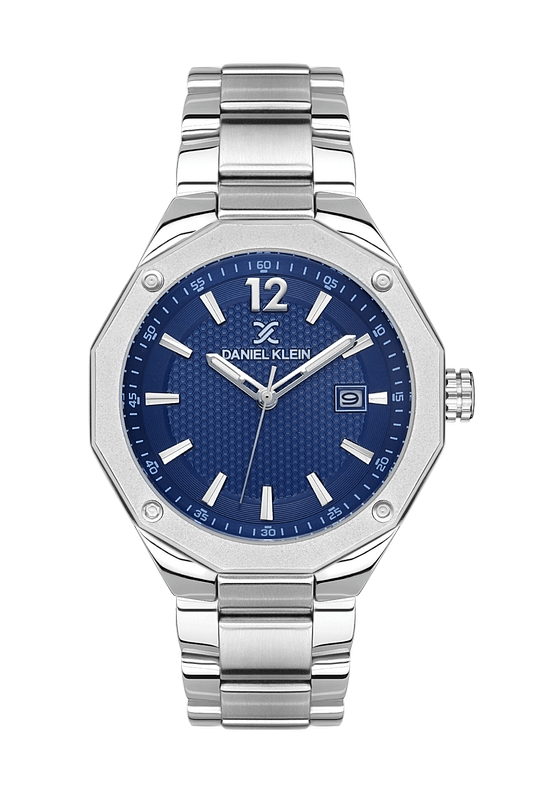 DANIEL KLEIN Steel Silver Men's Watch image 0