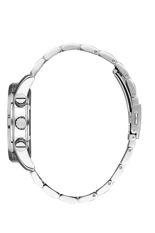 DANIEL KLEIN Steel Chrono Silver Men's Watch image 1