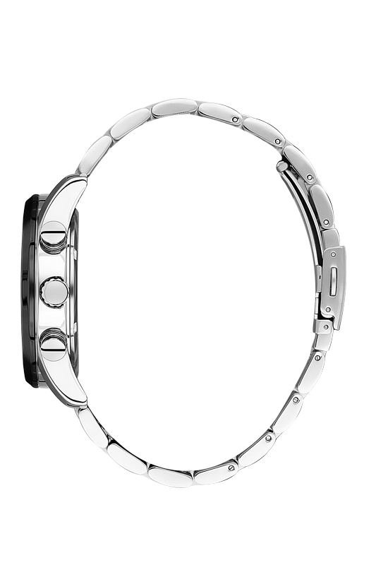 DANIEL KLEIN Steel Chrono Silver Men's Watch image 1