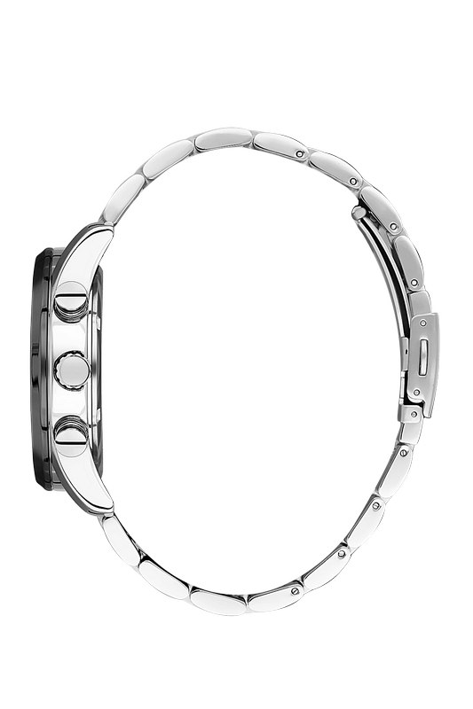 DANIEL KLEIN Steel Chrono Silver Men's Watch image 1