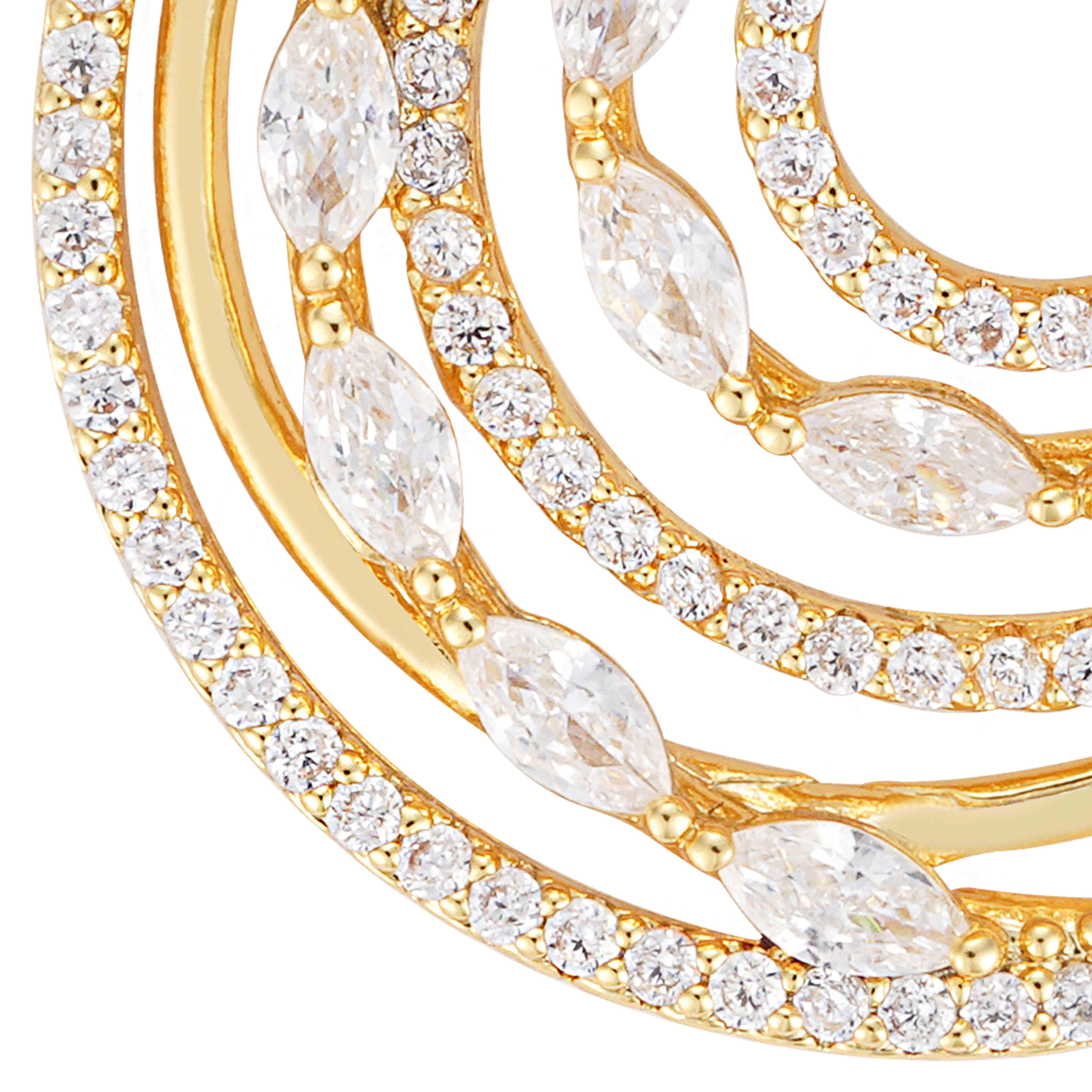 Earrings - Gold White - 0 image 1