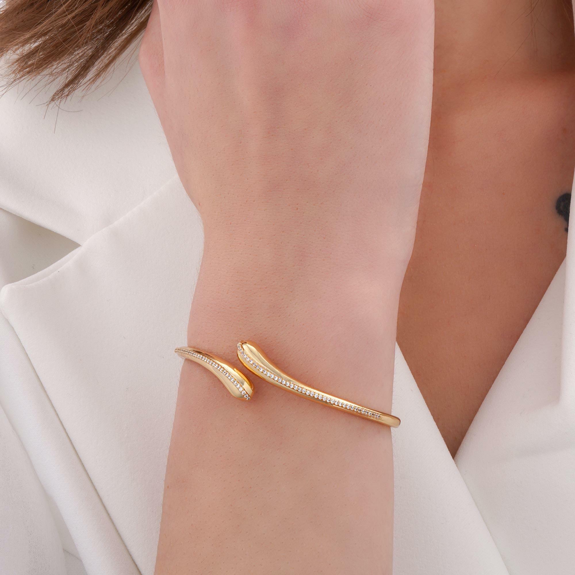 Bangle - Gold White - 0 image 0