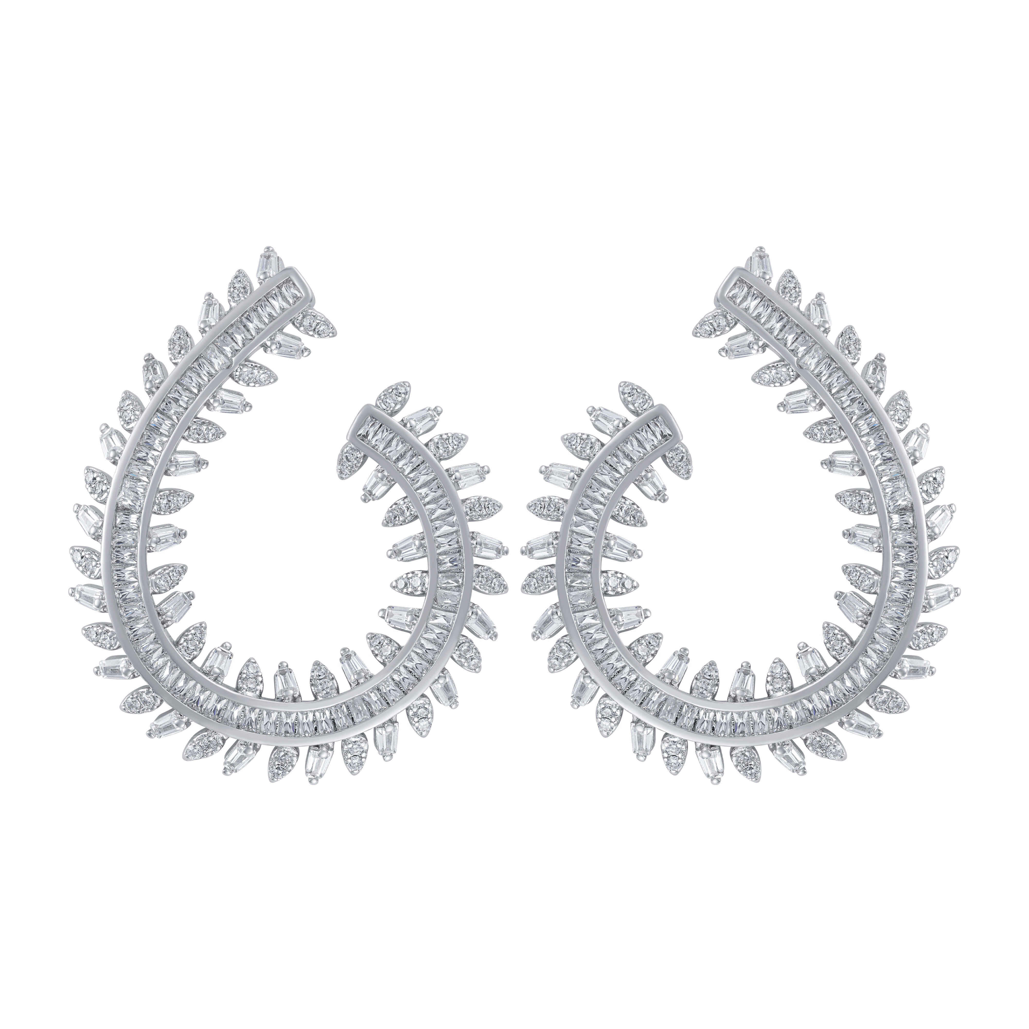 حلق - فضي ابيض - 0 image 0
