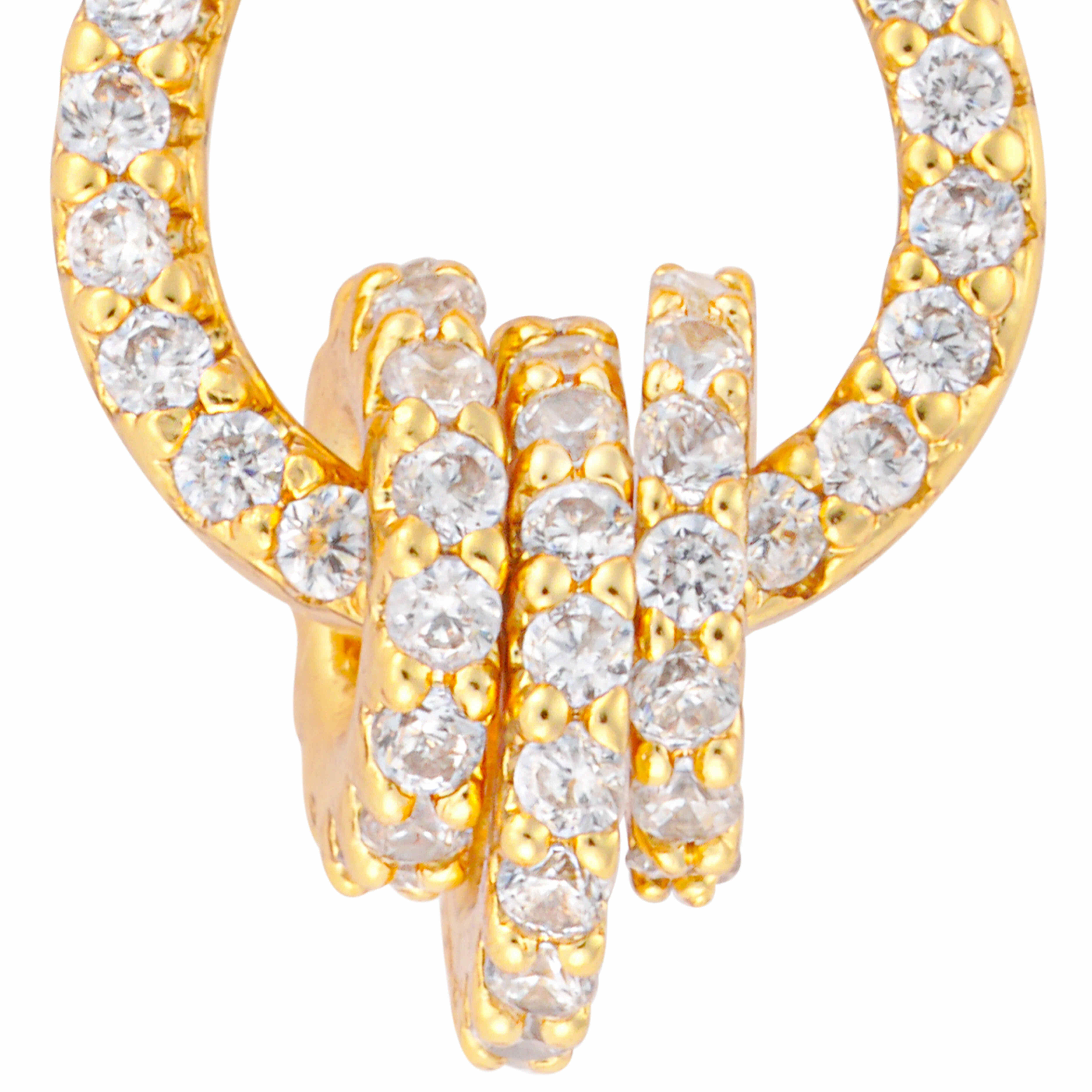 Earrings - Gold White - 0 image 1