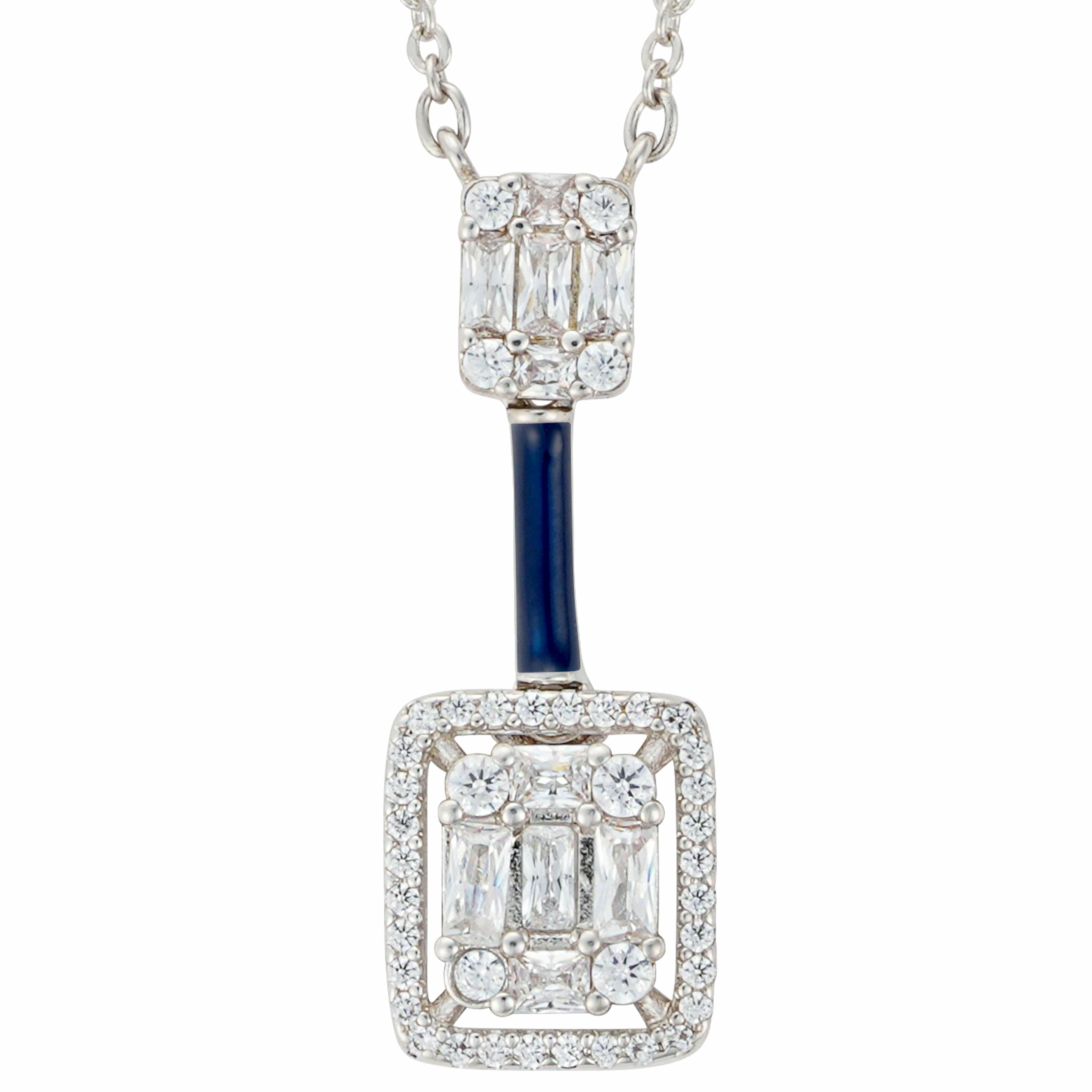 طقم أ - Silver Dark Blue - 0 image 1