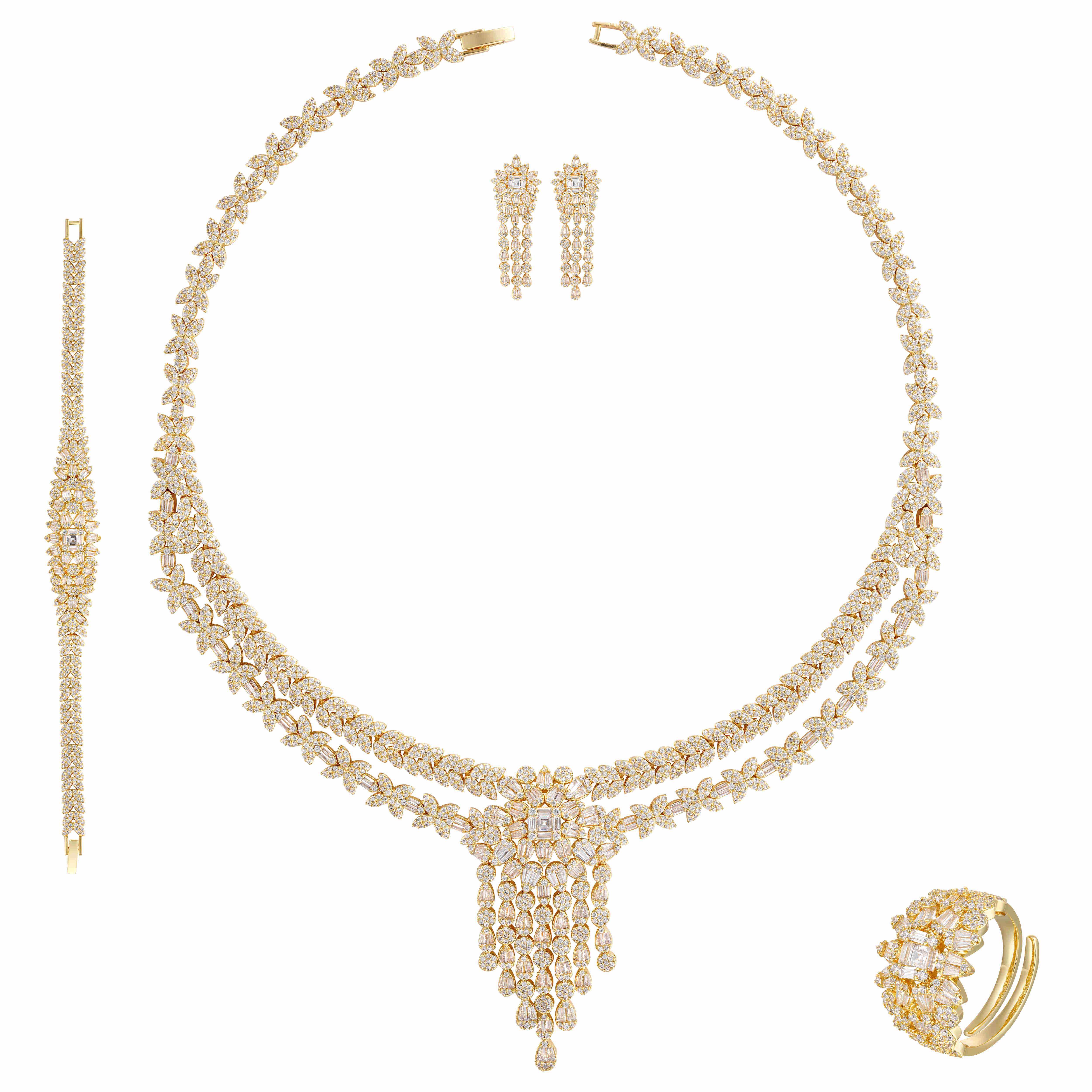 طـــقم - ذهبي ابيض - 0 image 0