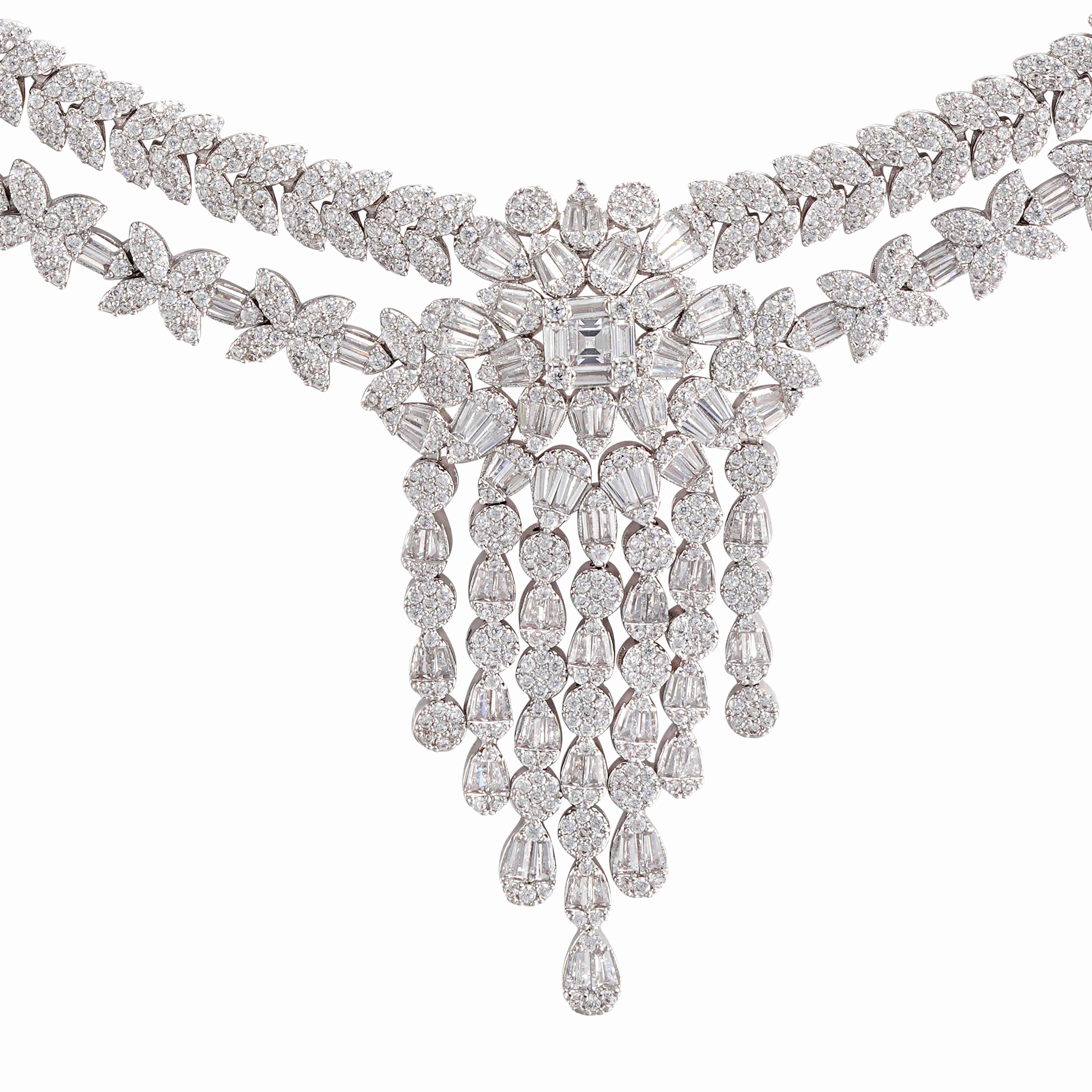 طـــقم - فضي ابيض - 0 image 1