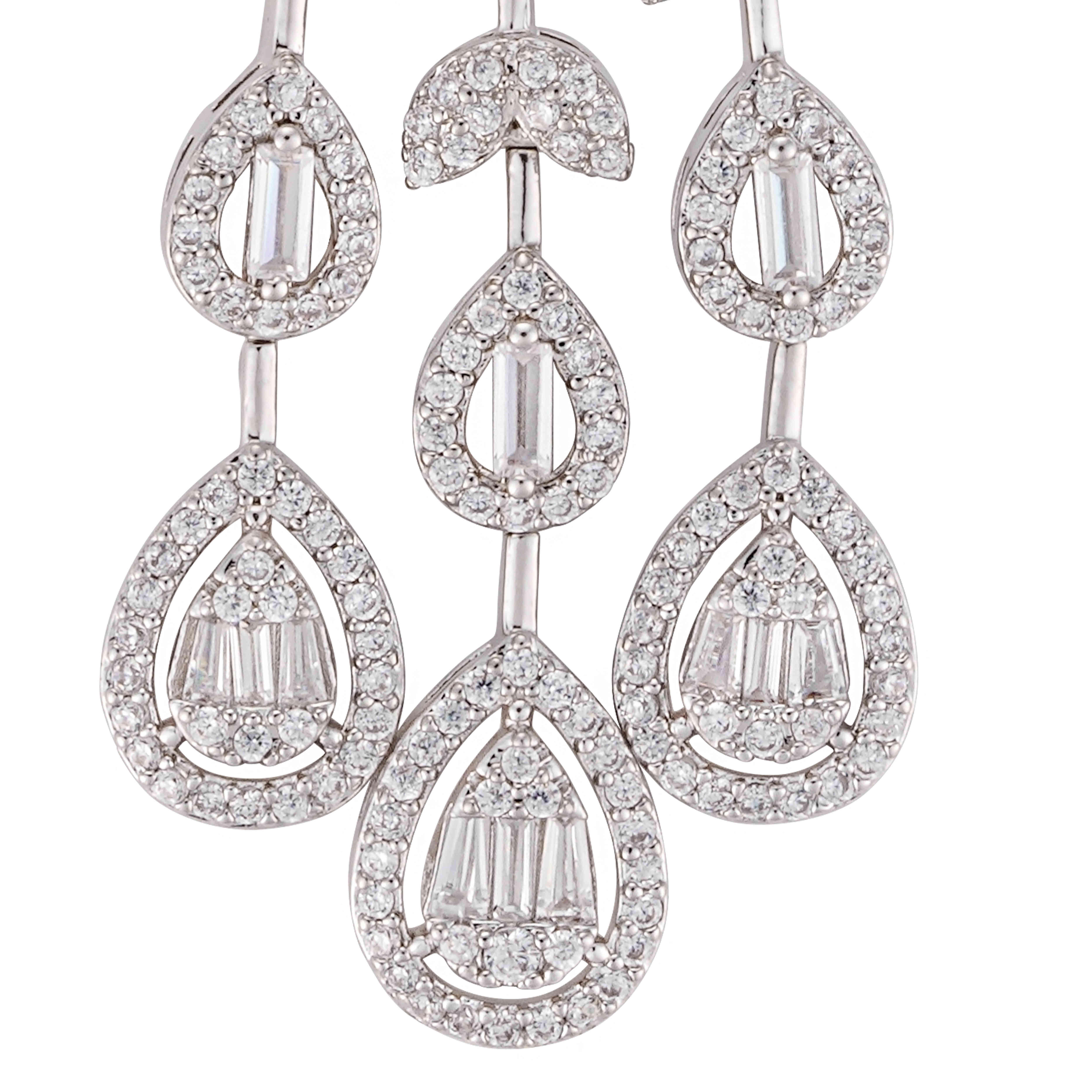 عقد - فضي ابيض - 0 image 3