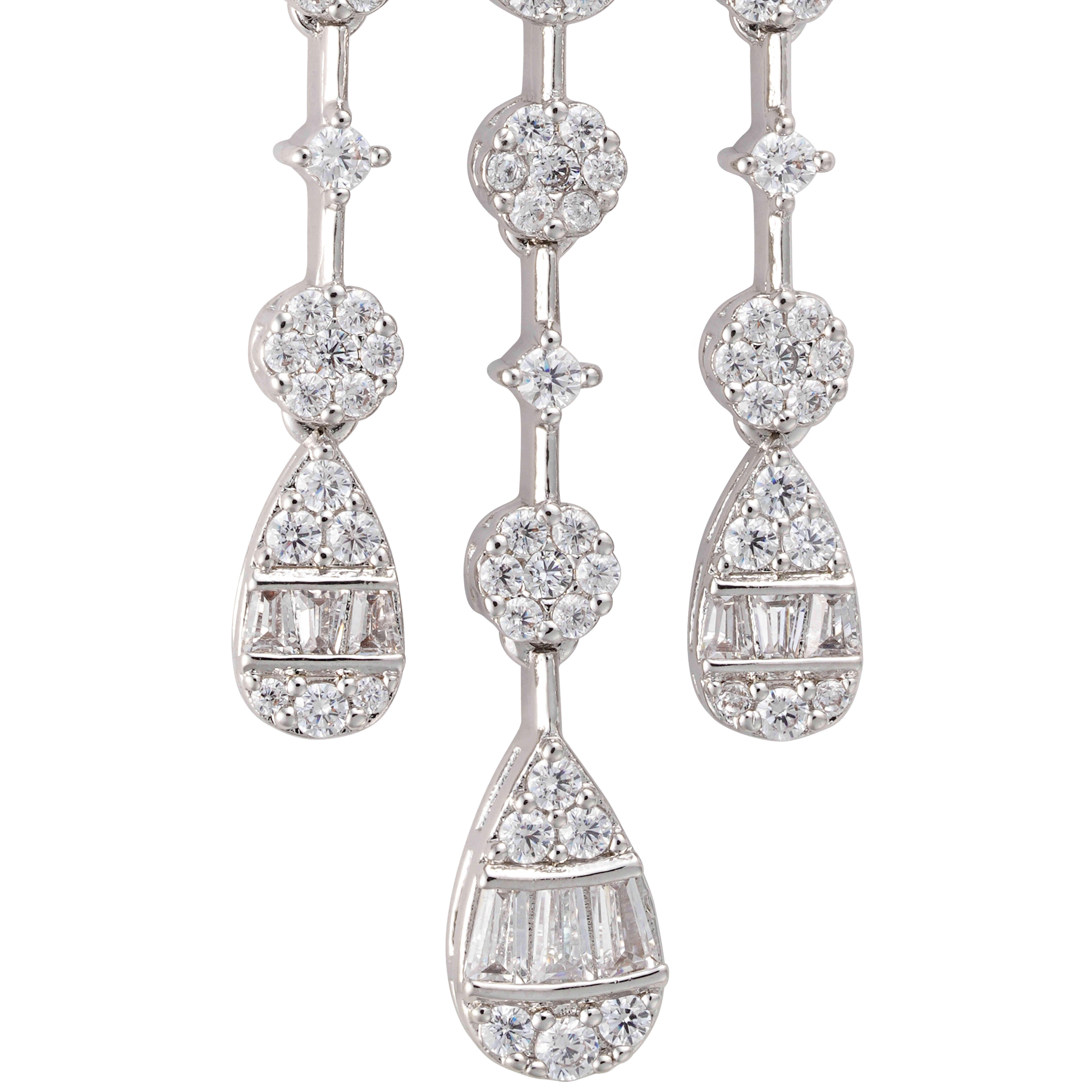 حلق - فضي ابيض - 0 image 2