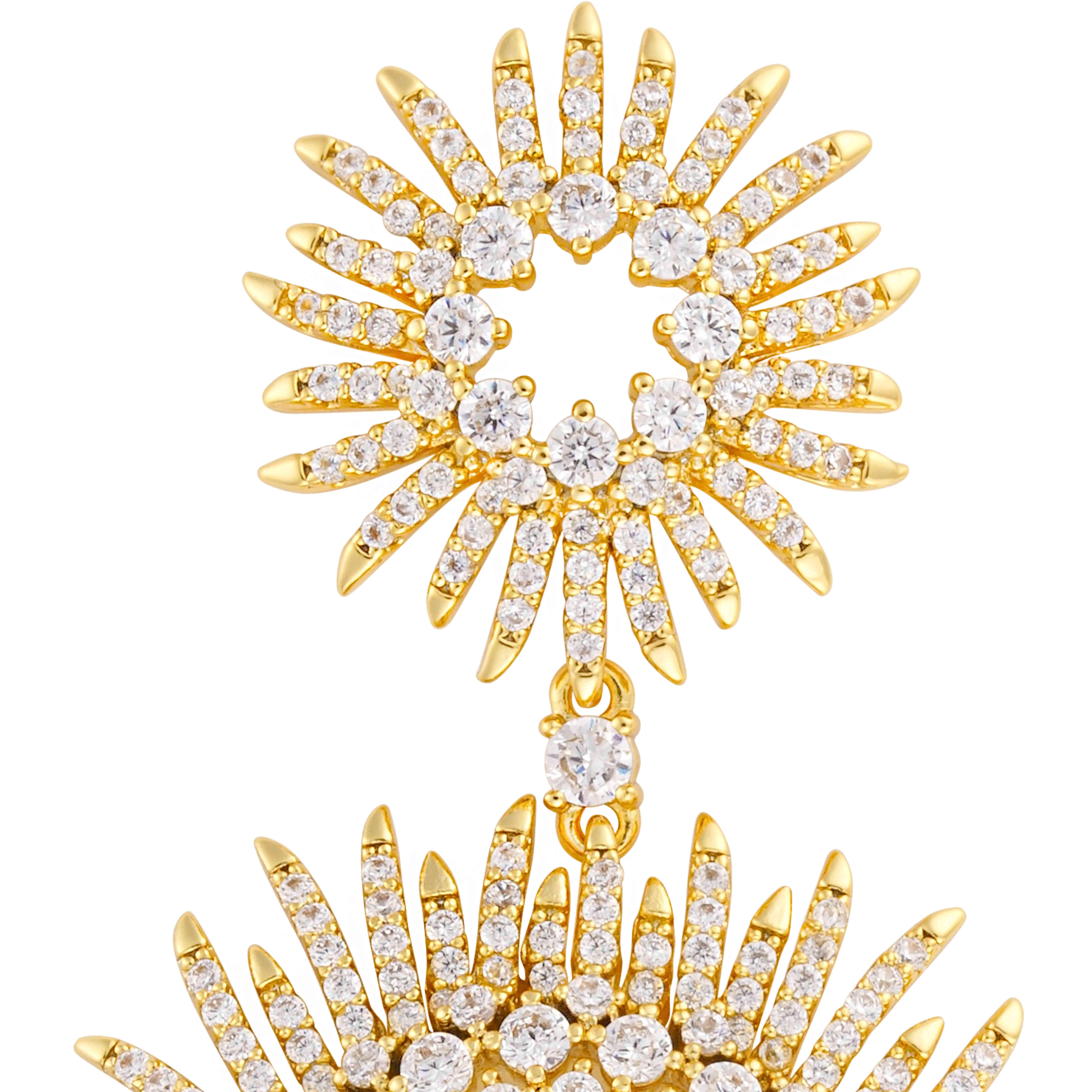 حلق - ذهبي ابيض - 0 image 1