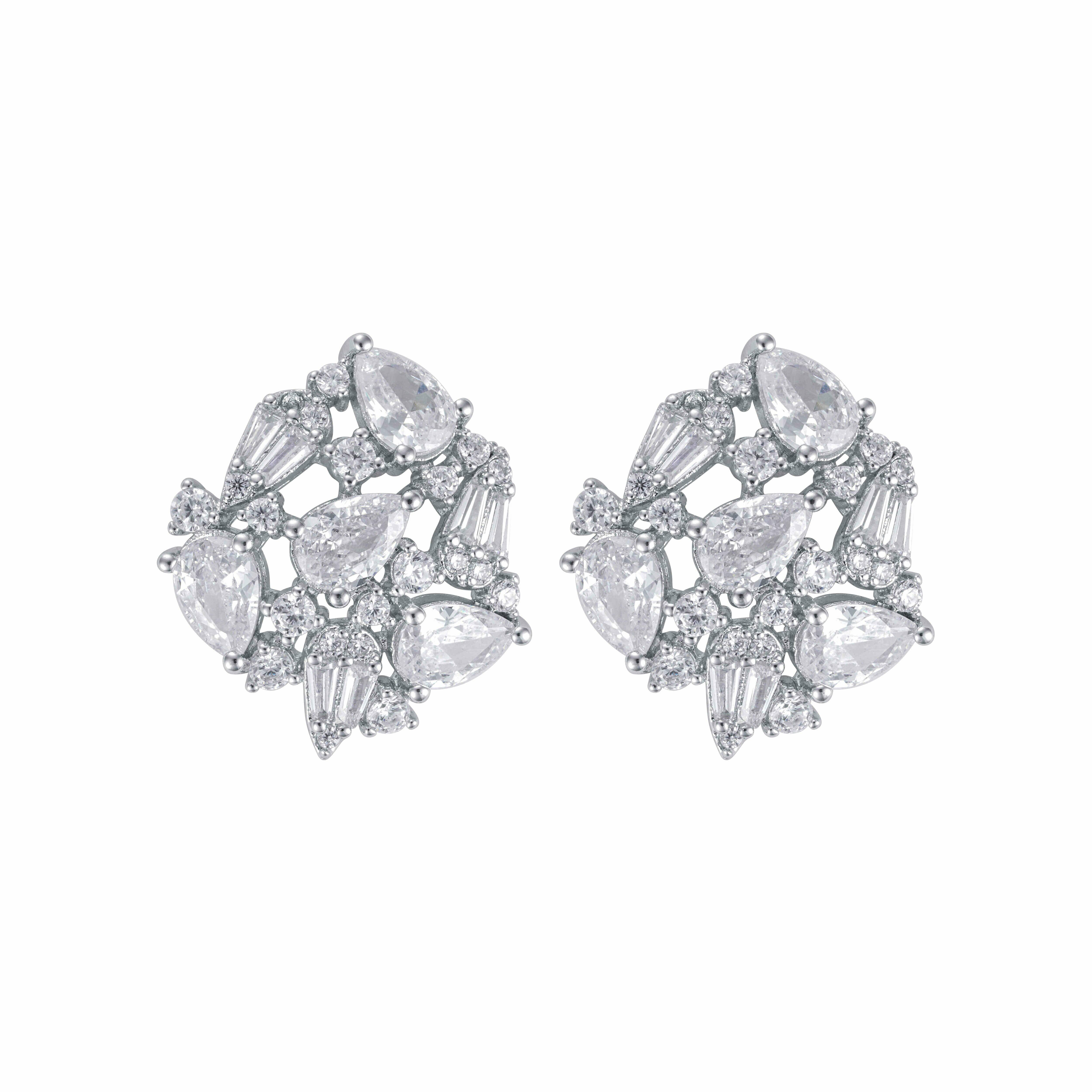 Earrings - Silver White - 0 image 0