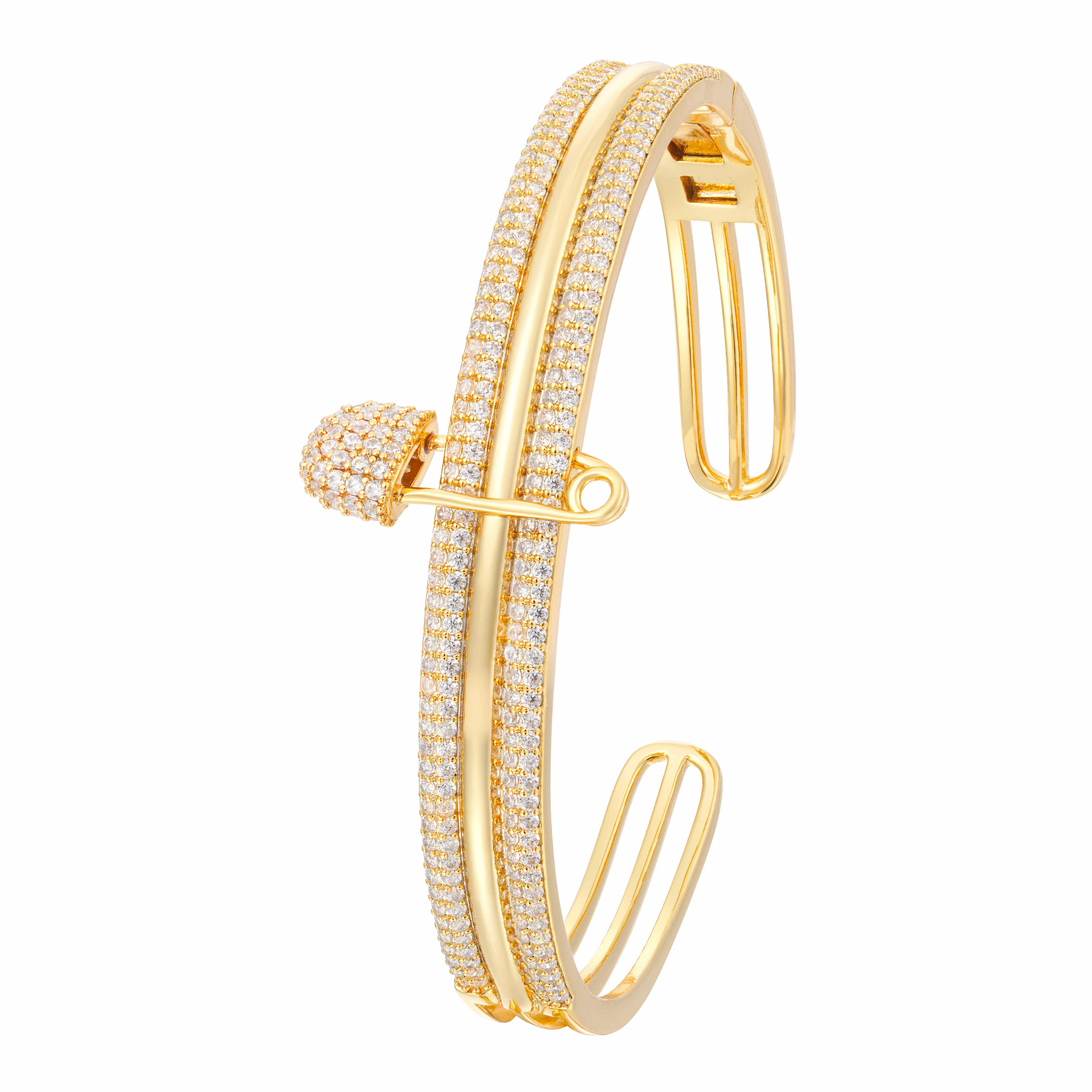 Bangle - Gold White - 0 image 0