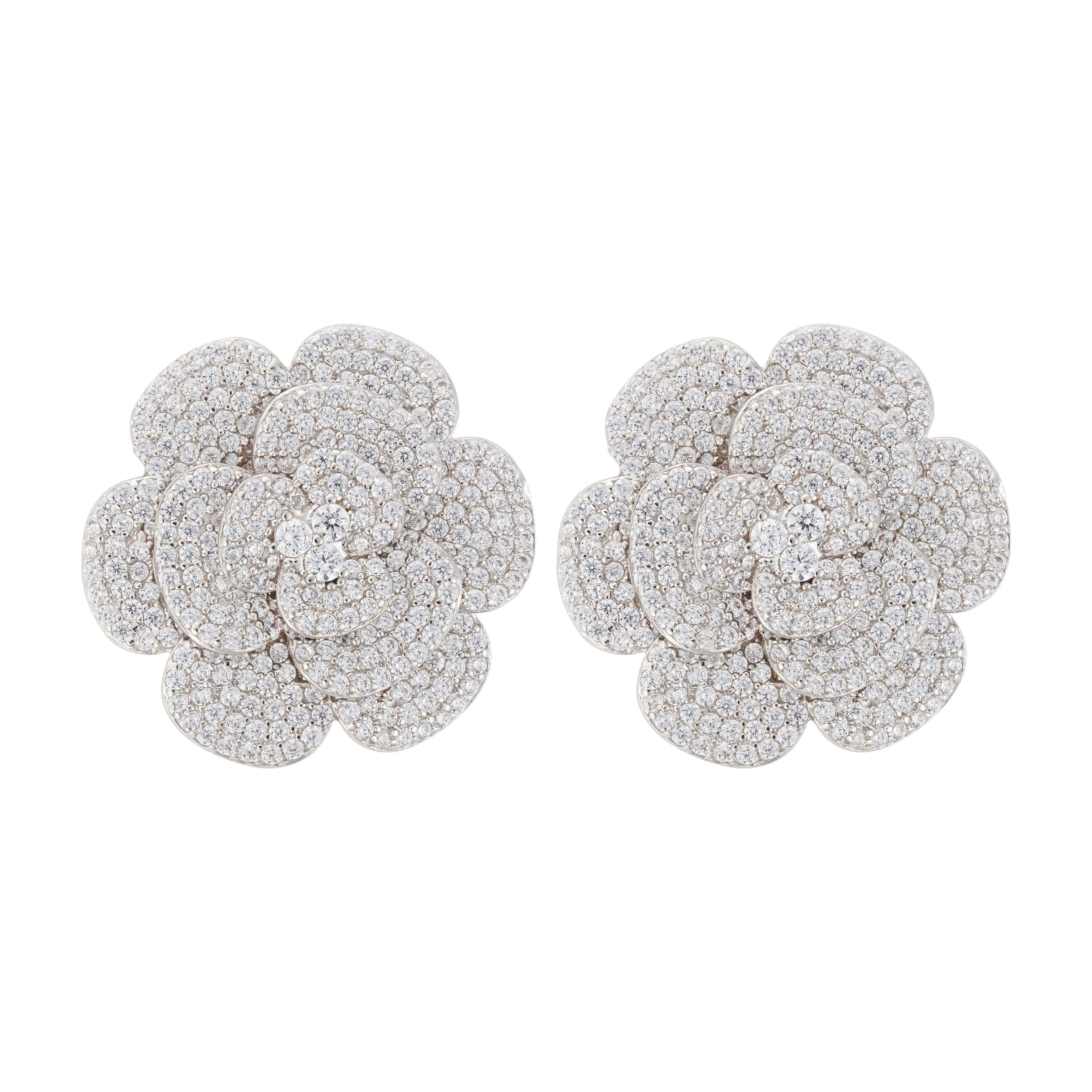 Earrings - Silver White - 0 image 0