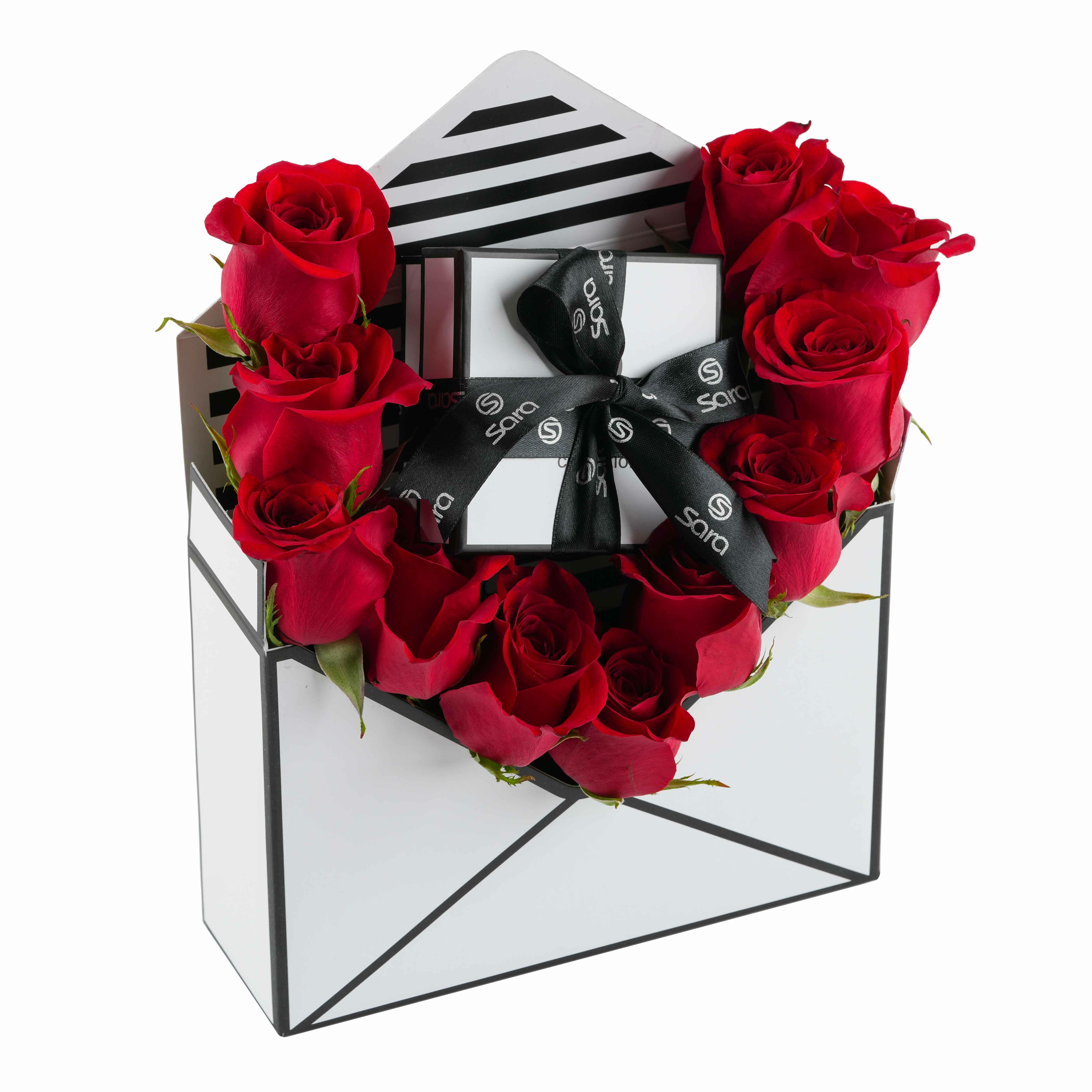 هدية ورود وطقم اكسسوار image 1