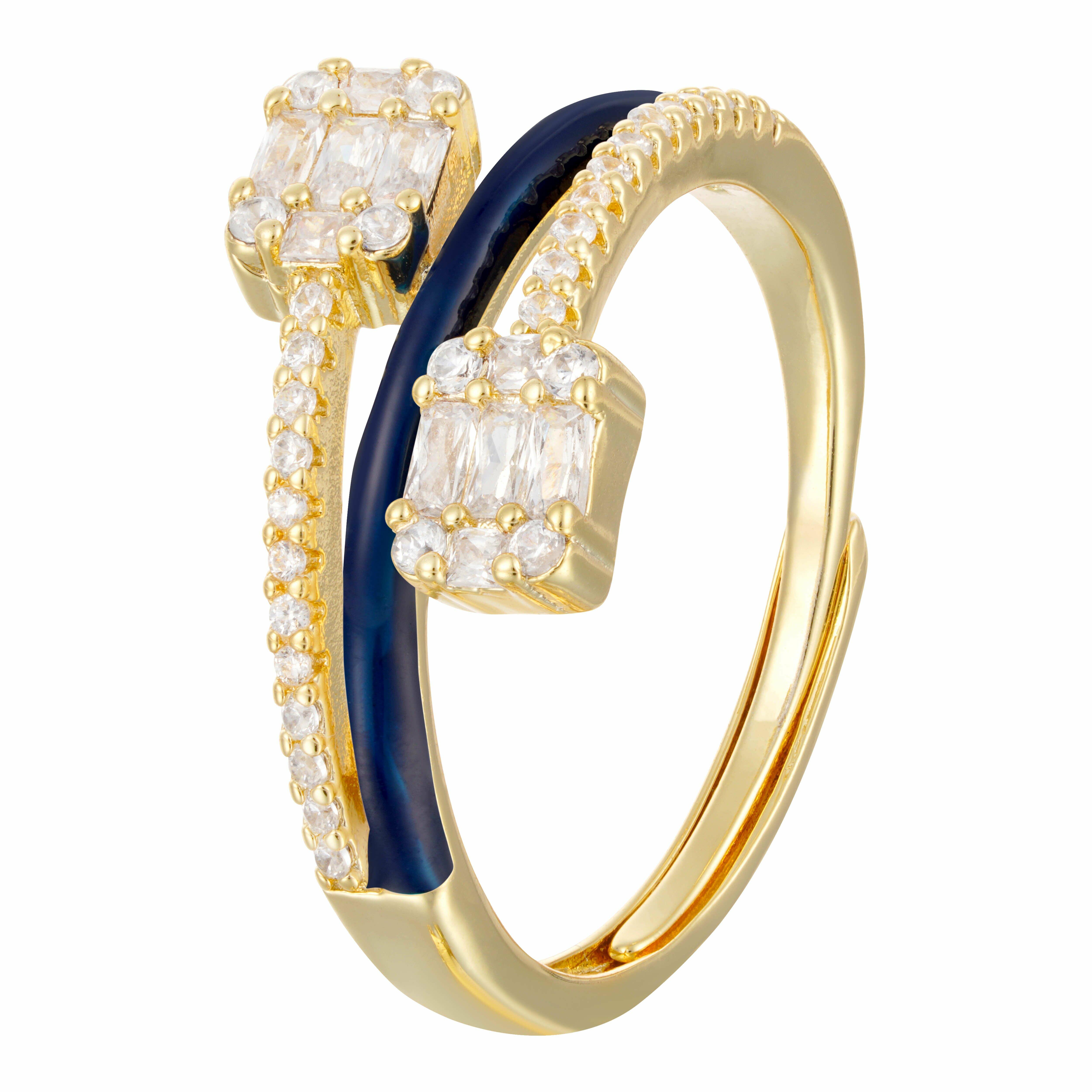 طقم أ - gold dark blue - 0 image 3