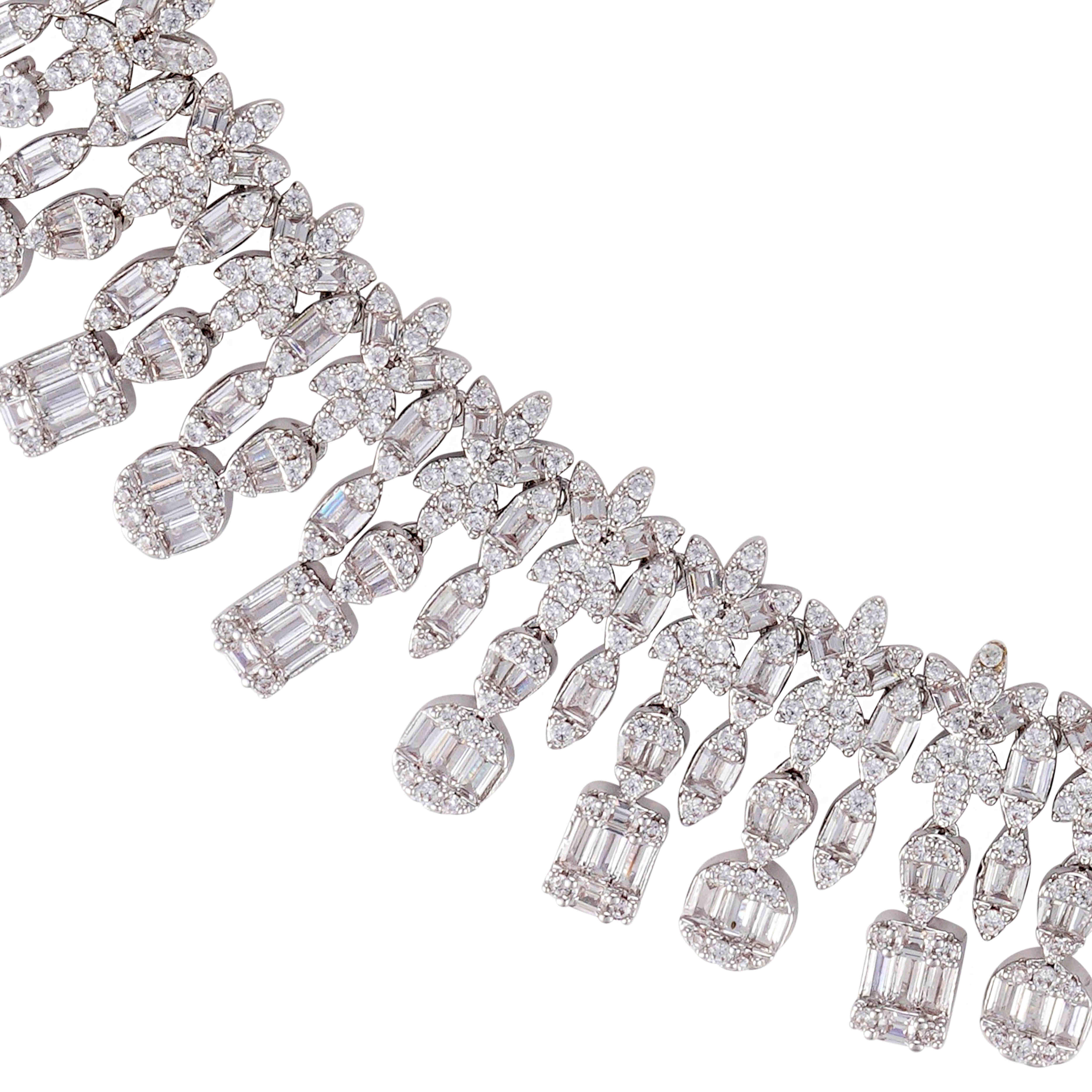 طـــقم - فضي ابيض - 0 image 1