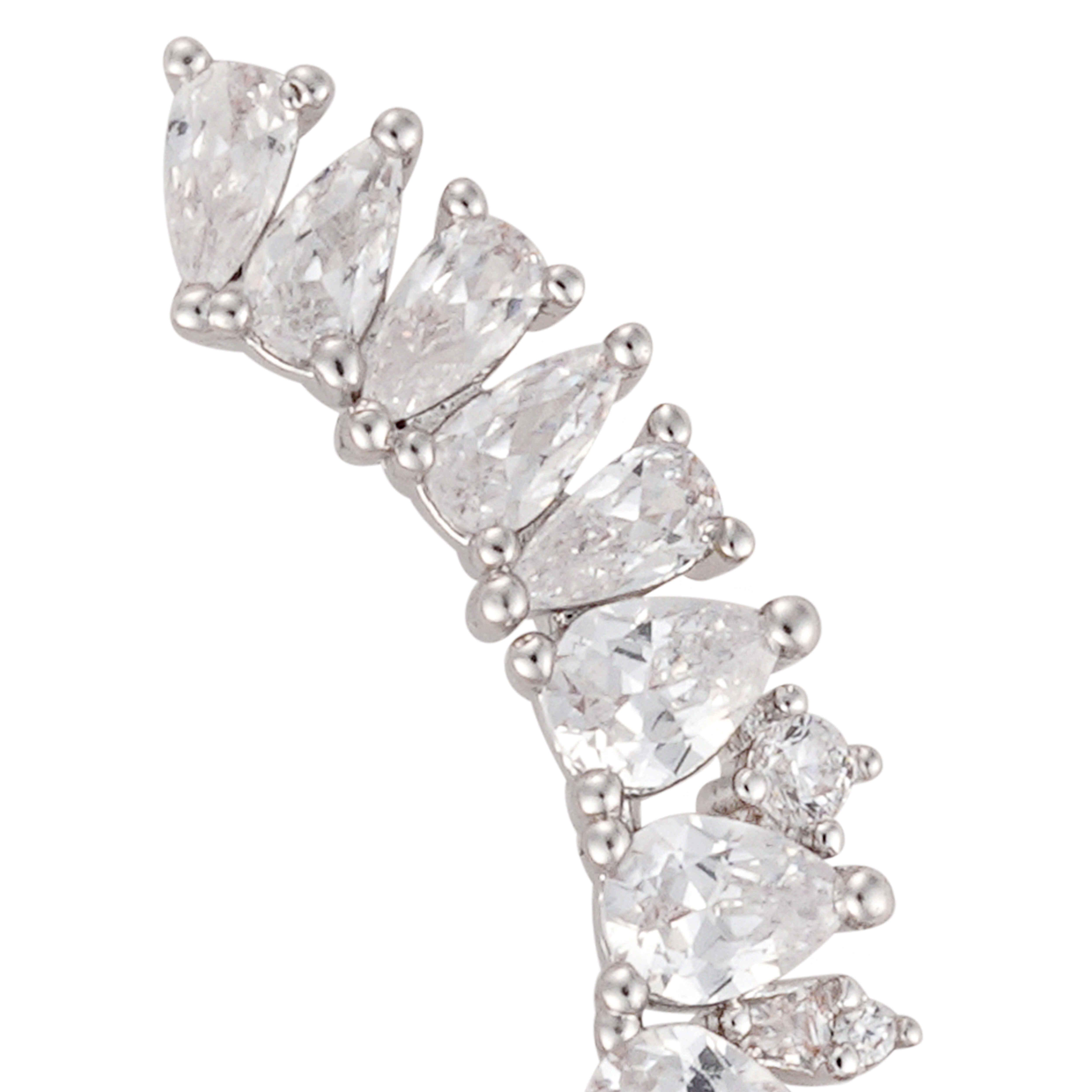 حلق - فضي ابيض - 0 image 2