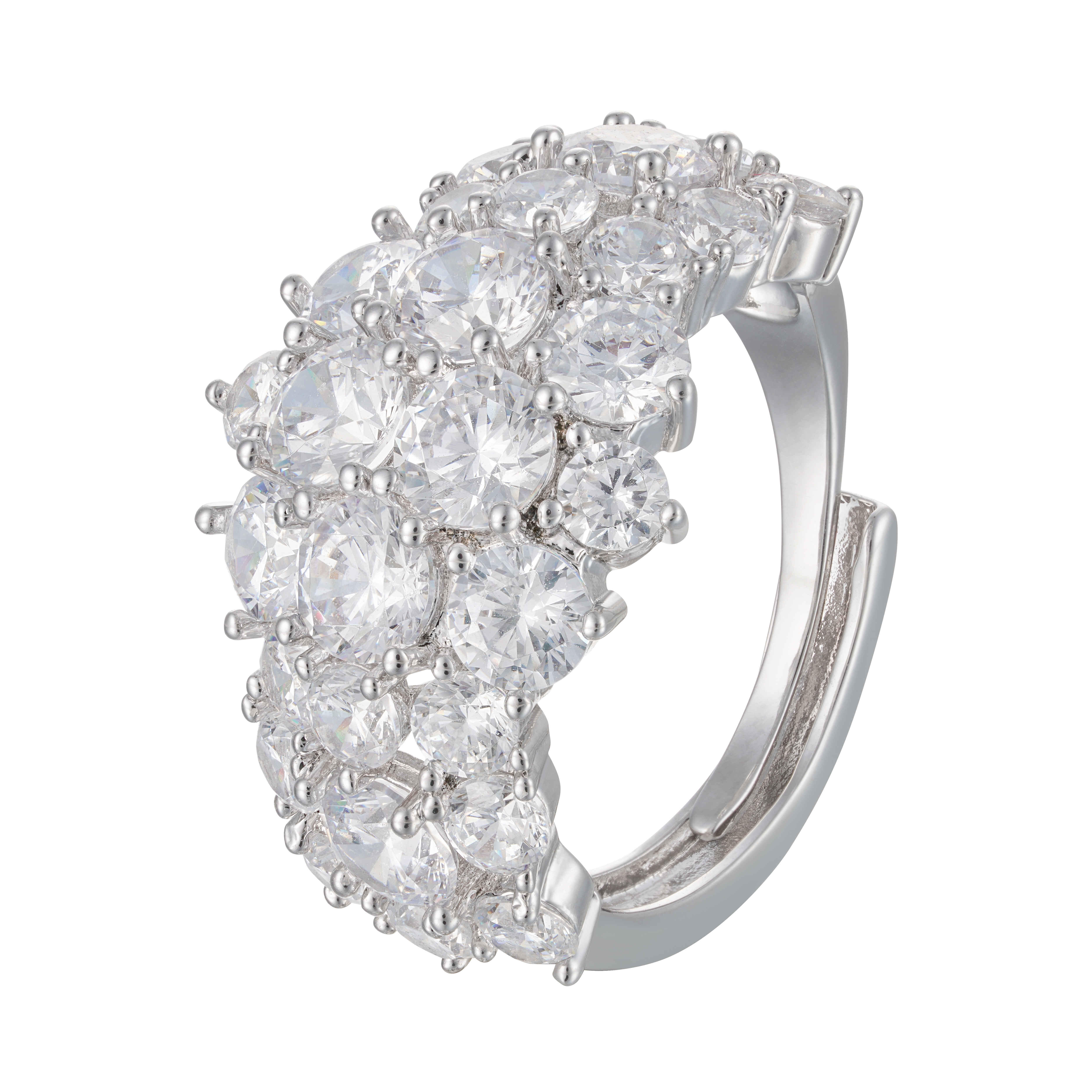 خاتم - فضي ابيض - 0 image 0