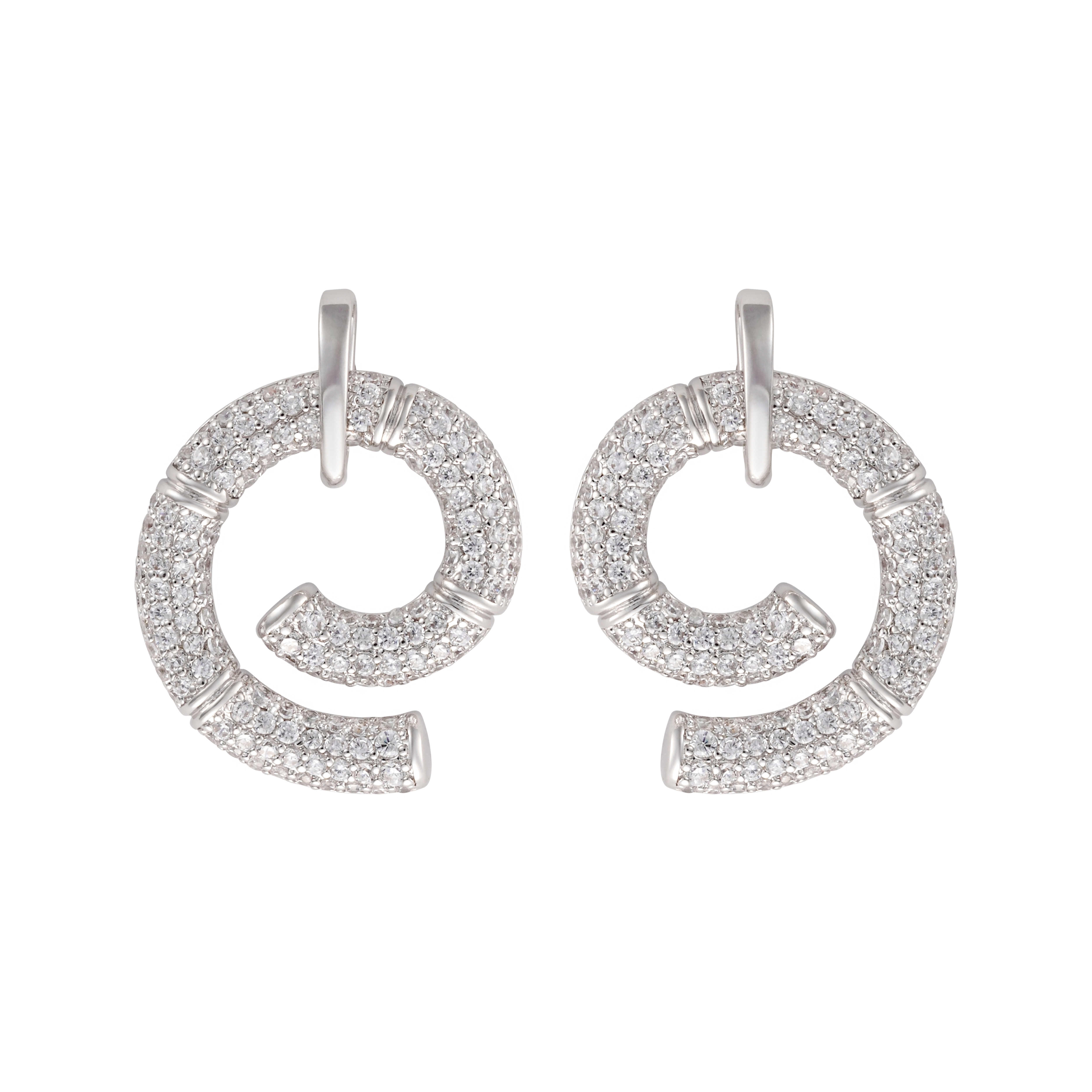 حلق - فضي ابيض - 0 image 0