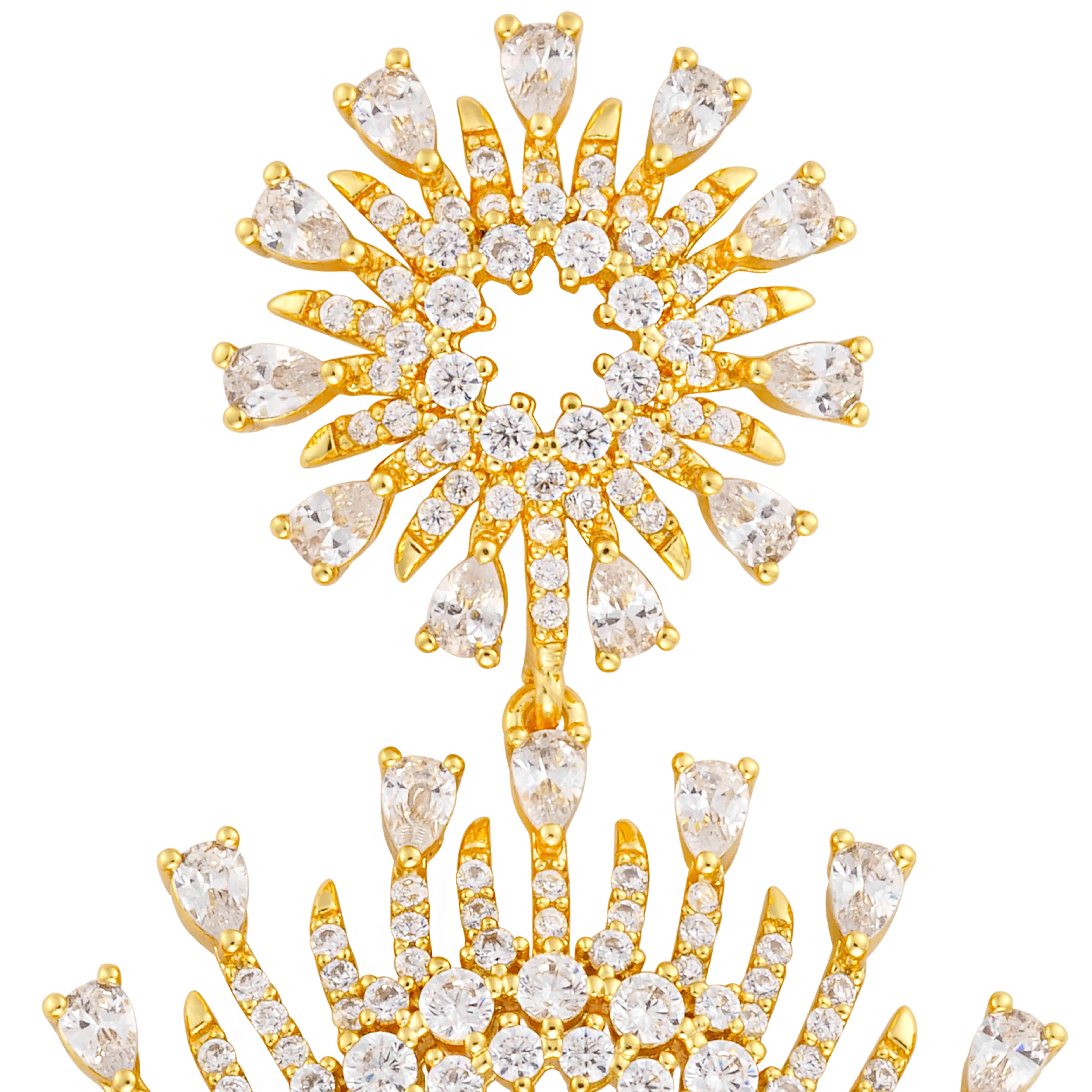 حلق - ذهبي ابيض - 0 image 1