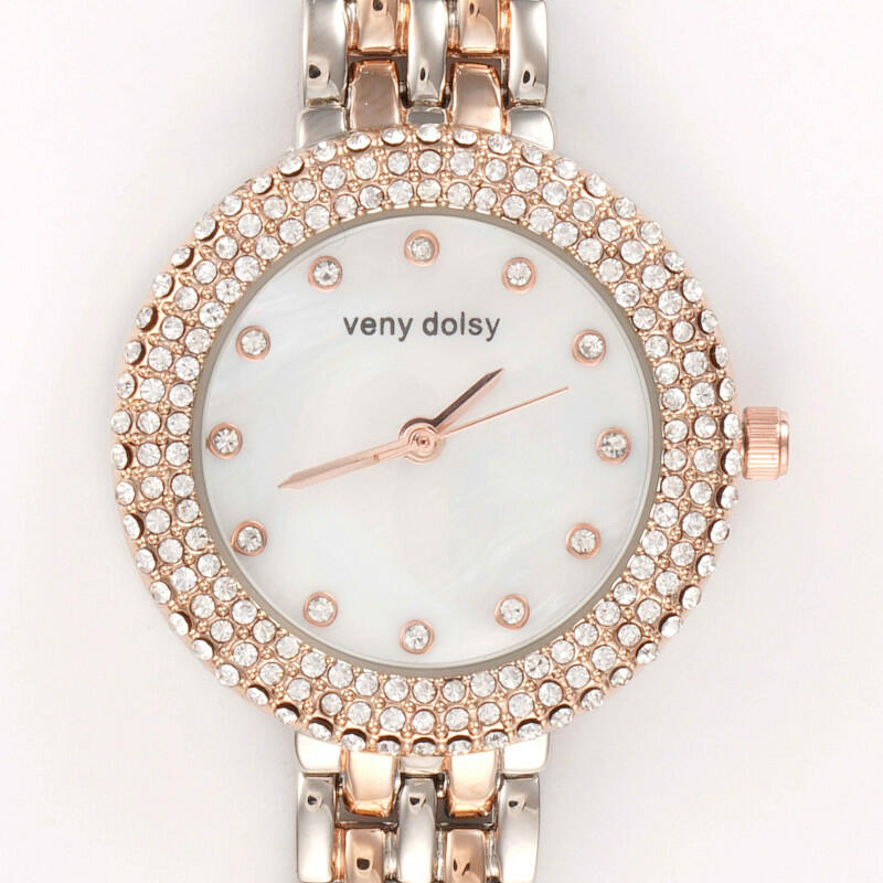 Two Tone Round Veny Dolsy Watch image 1
