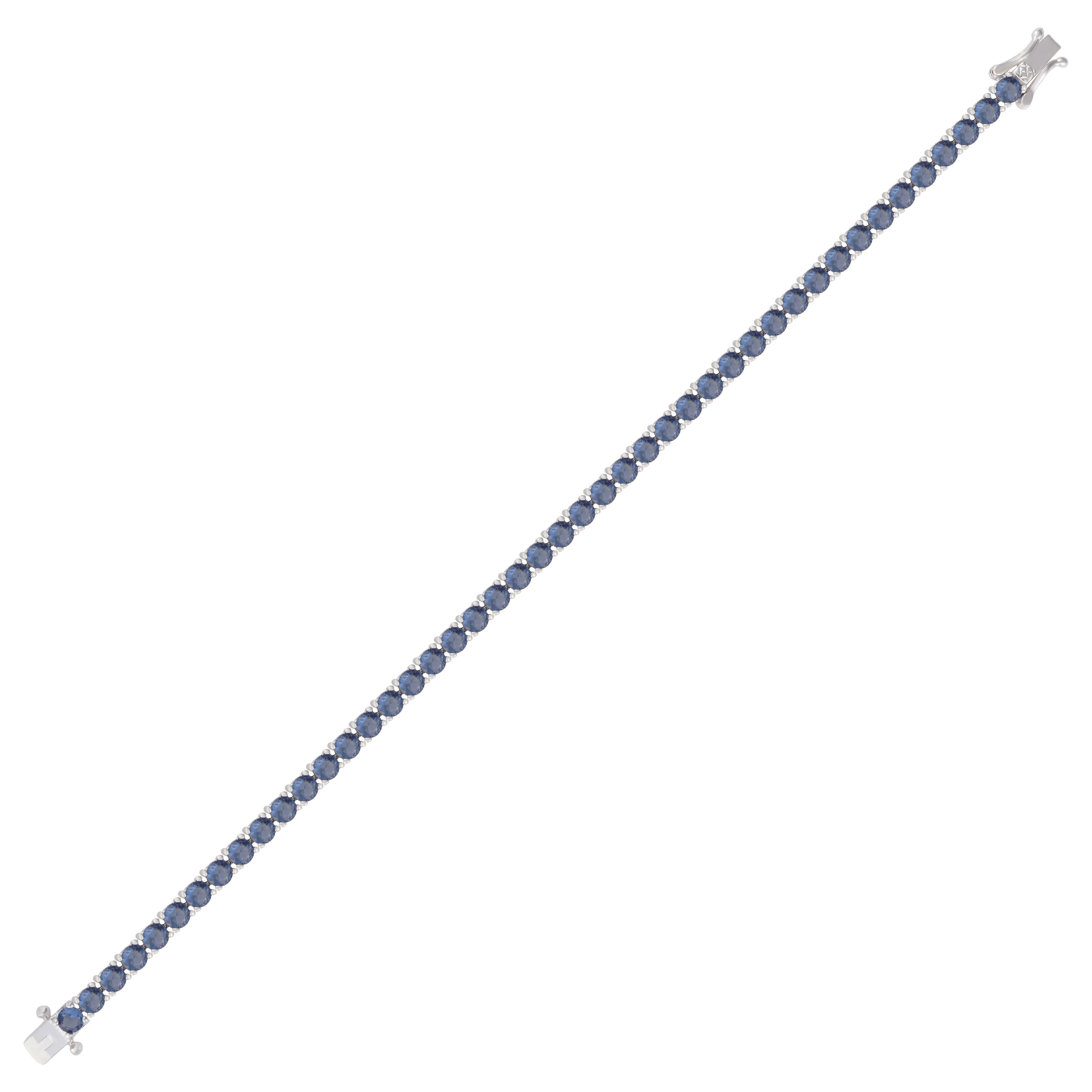اسوارة - Silver Dark Blue - 0 image 0