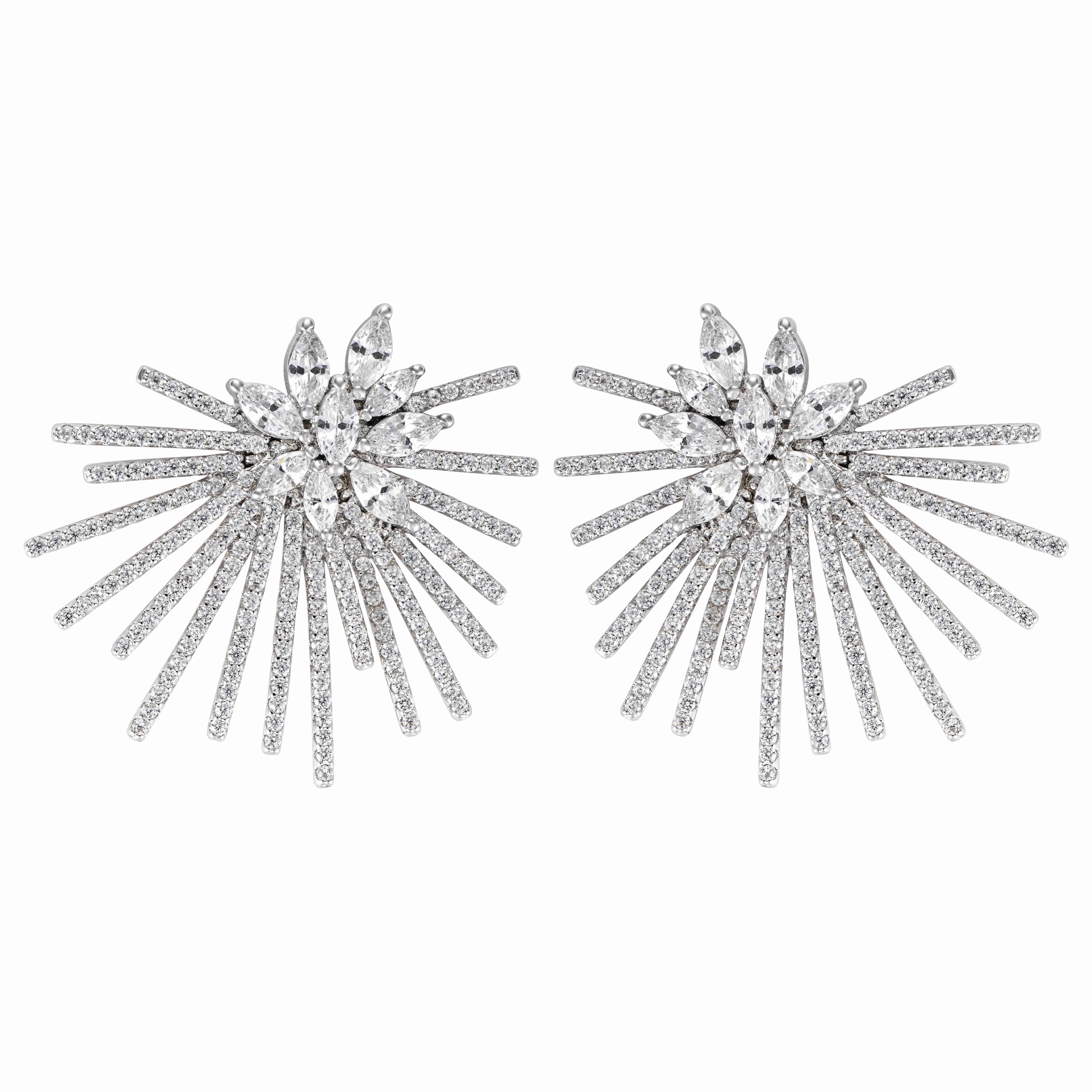 Earrings - Silver White - 0 image 0