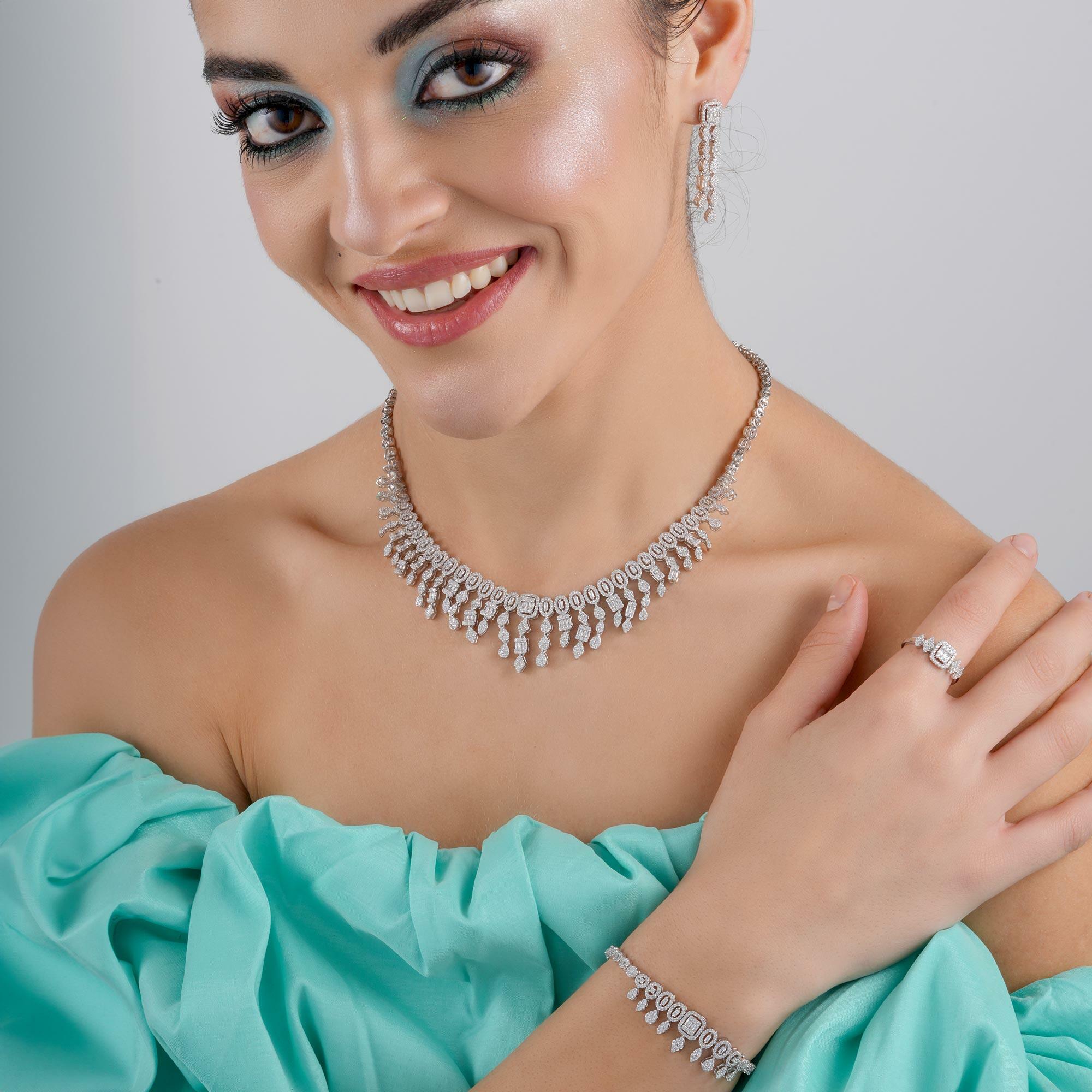 طقم حفلات فاخر زيركون image 0