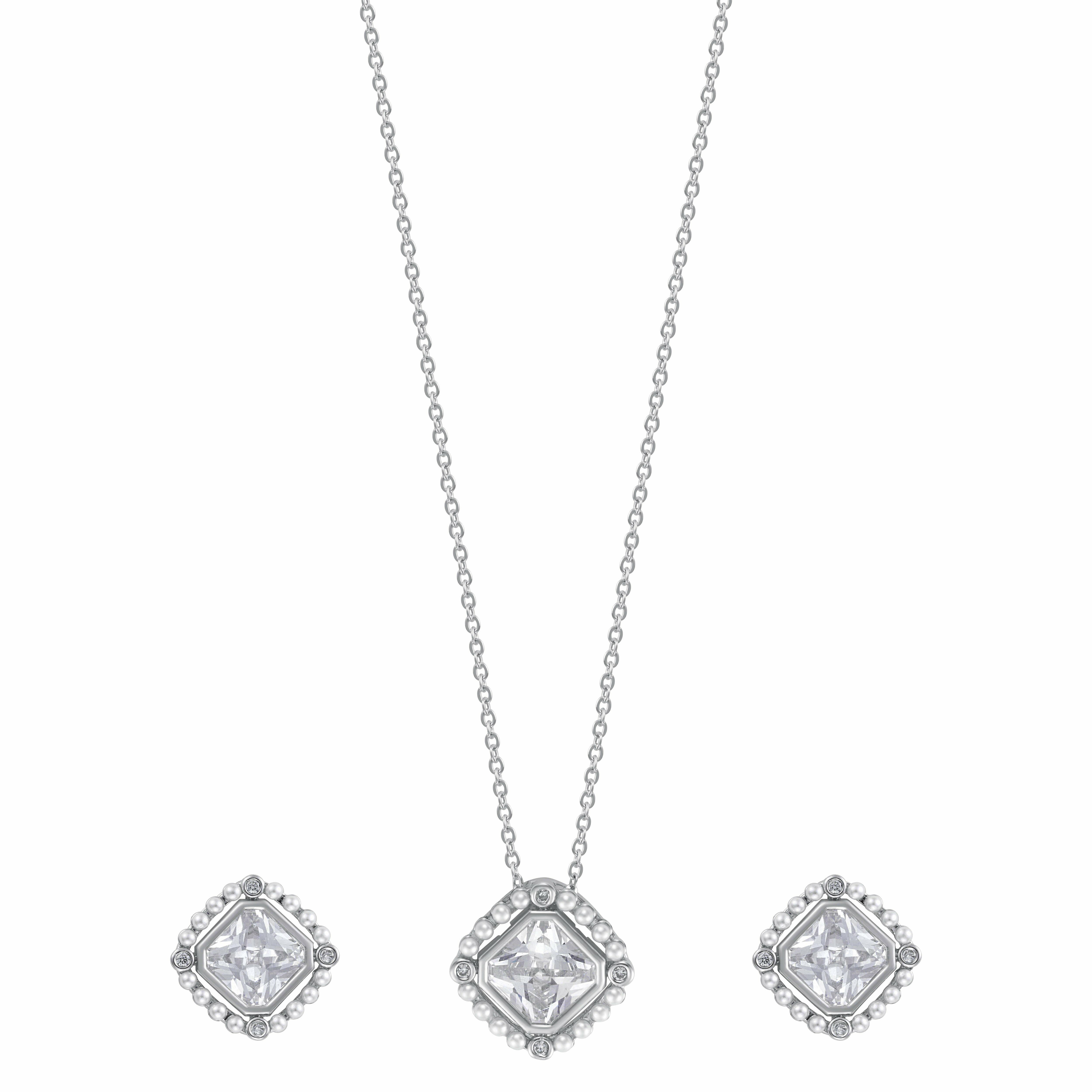 Necklace - Silver White - 0 image 0