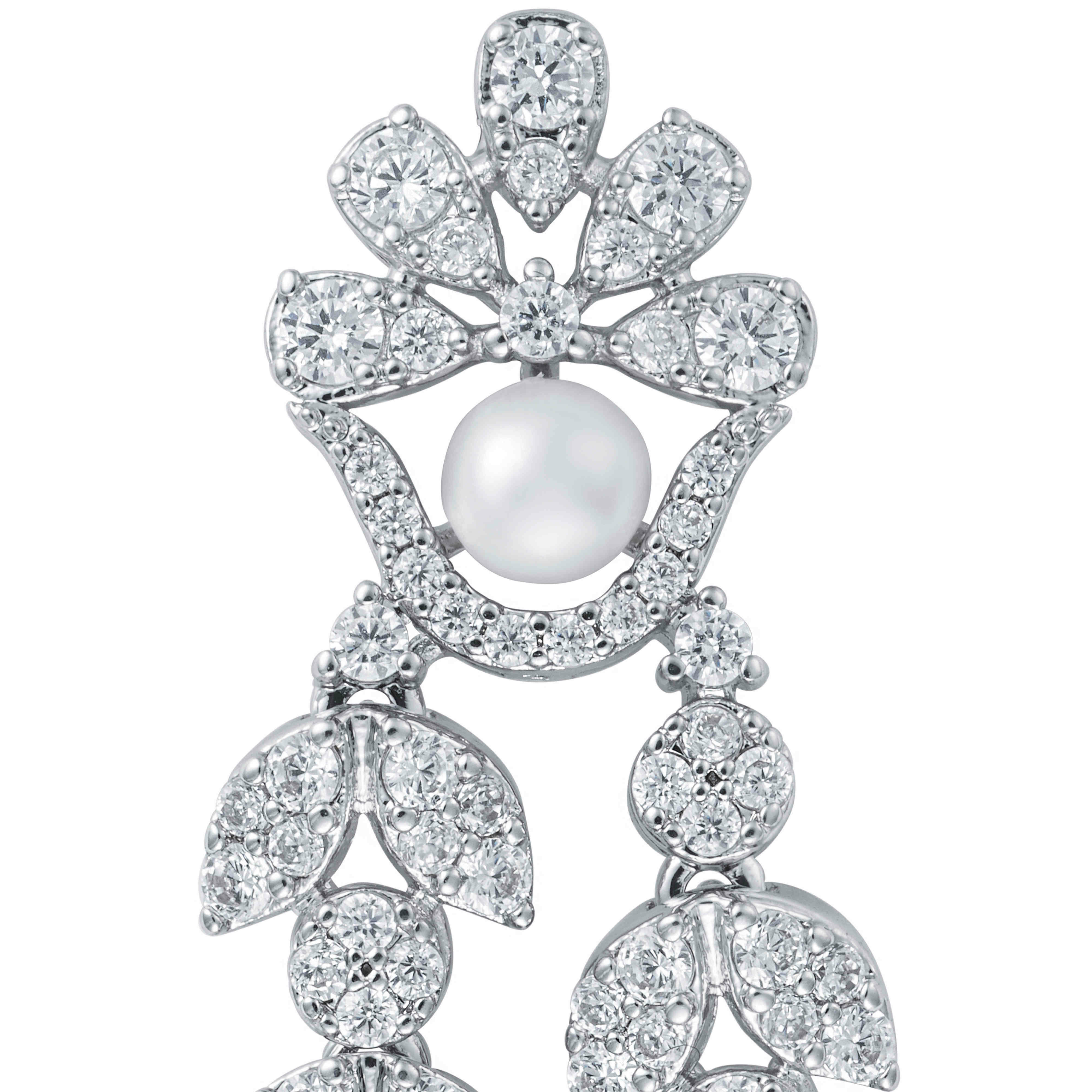 Earrings - Silver White - 0 image 1