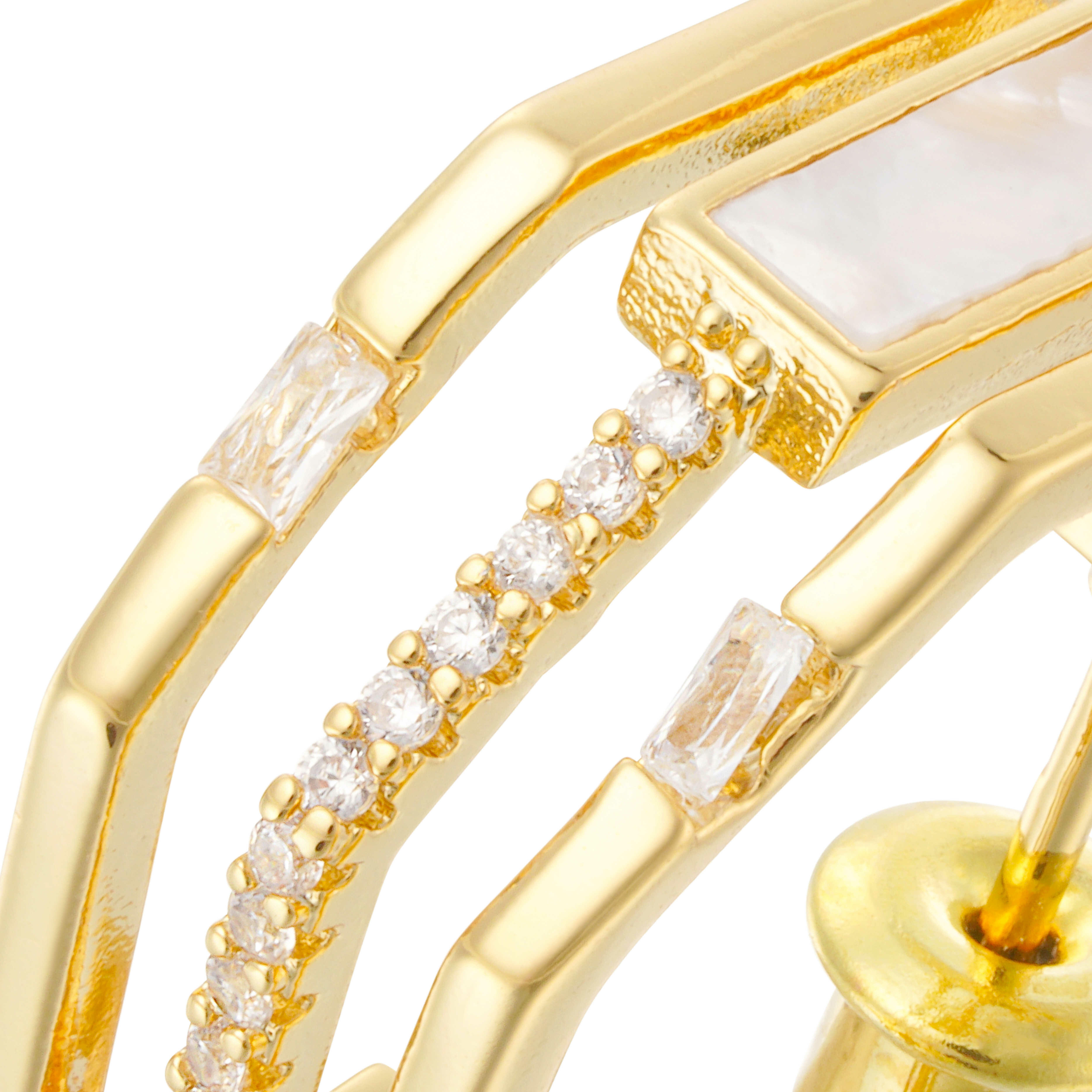 Earrings - OffWhite Gold - 0 image 2