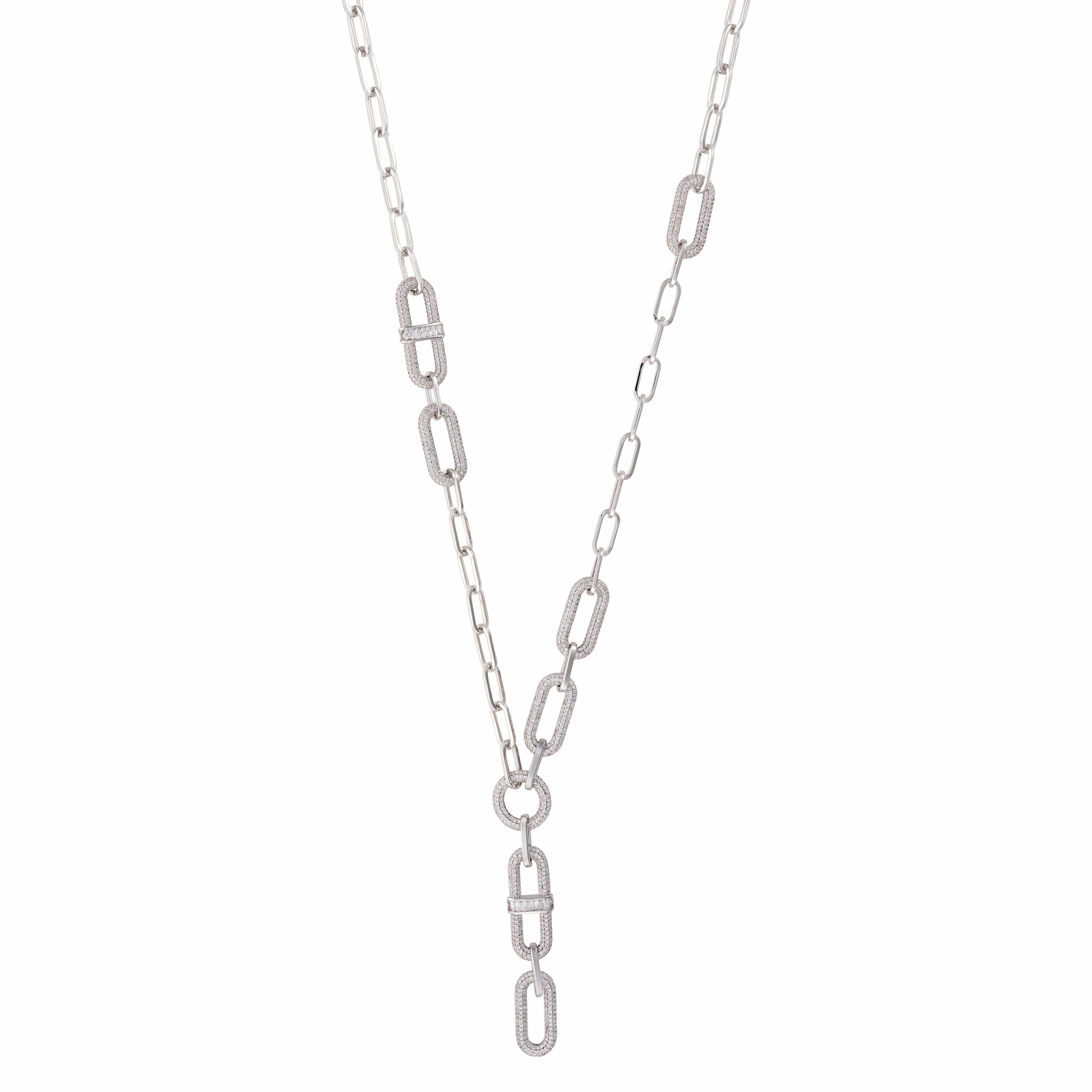 Necklace - Silver White - 0 image 0