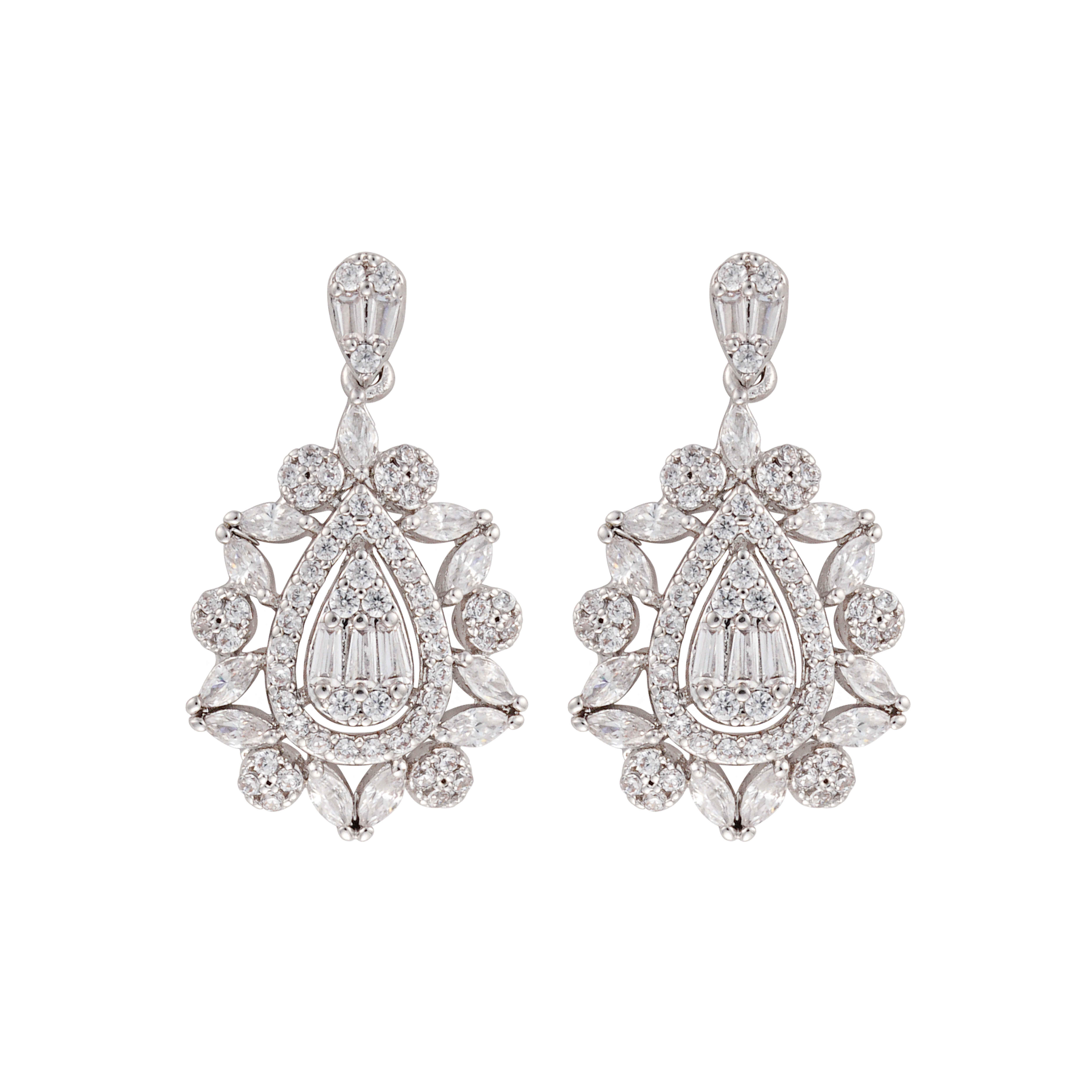 حلق - فضي ابيض - 0 image 0