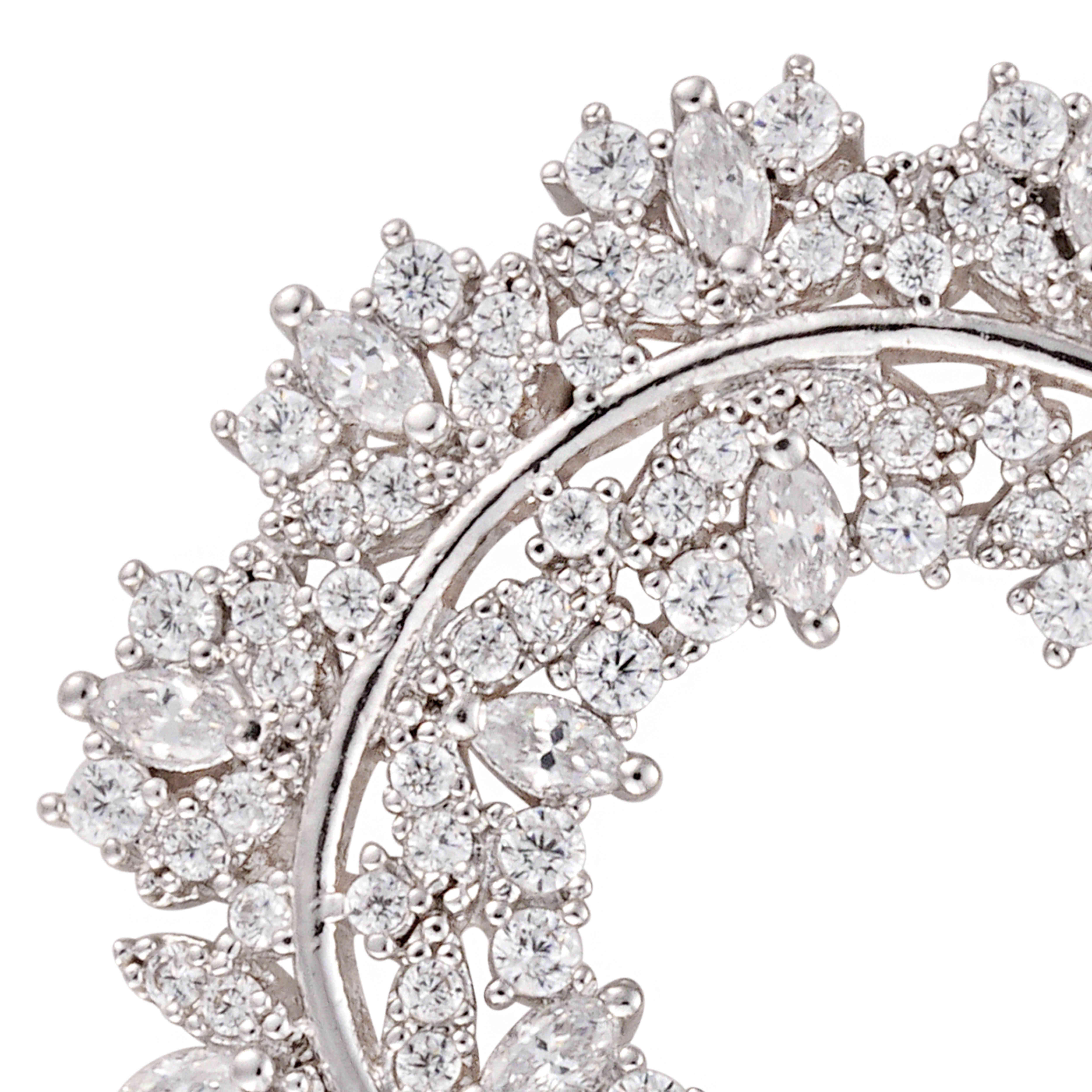 حلق - فضي ابيض - 0 image 2