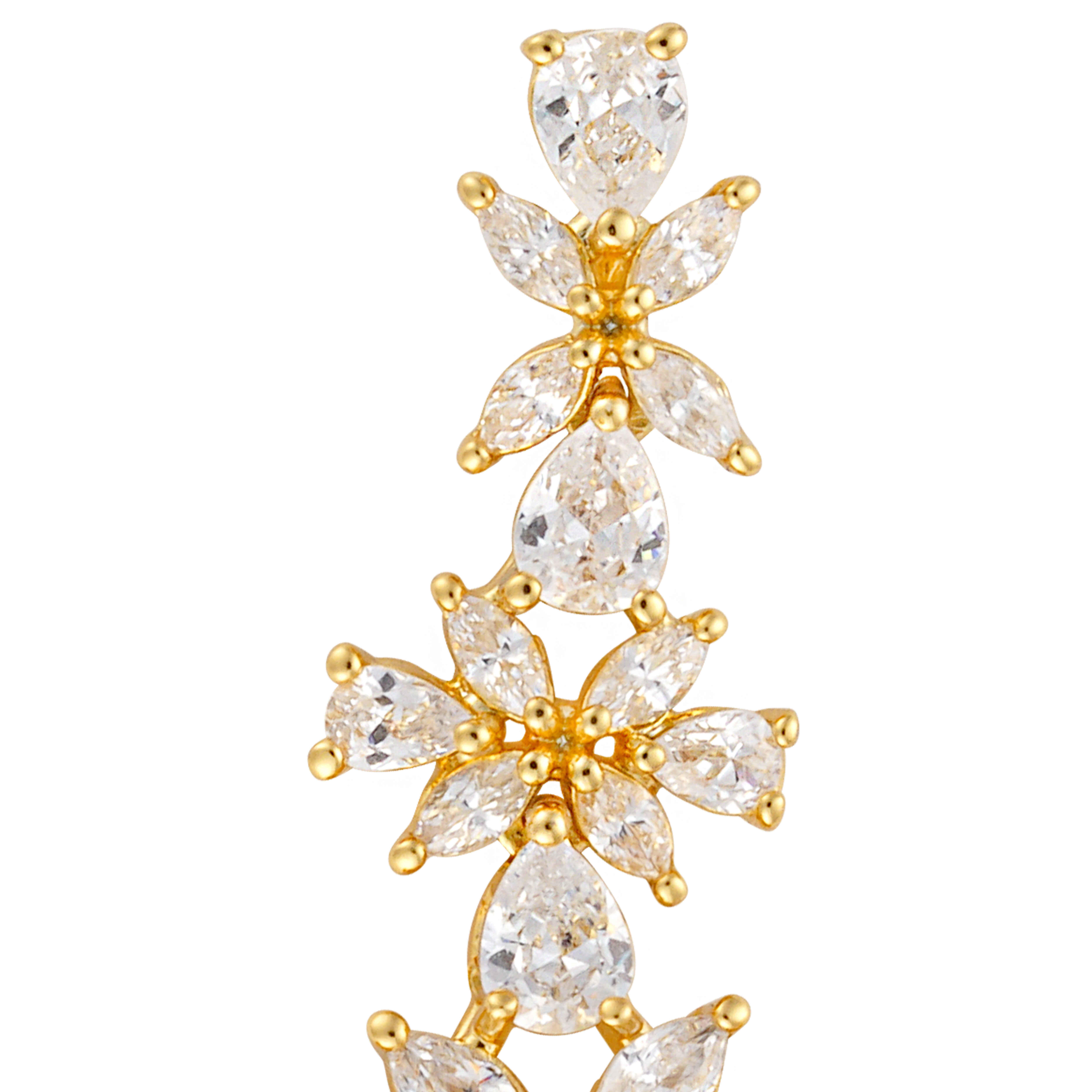 حلق - ذهبي ابيض - 0 image 2