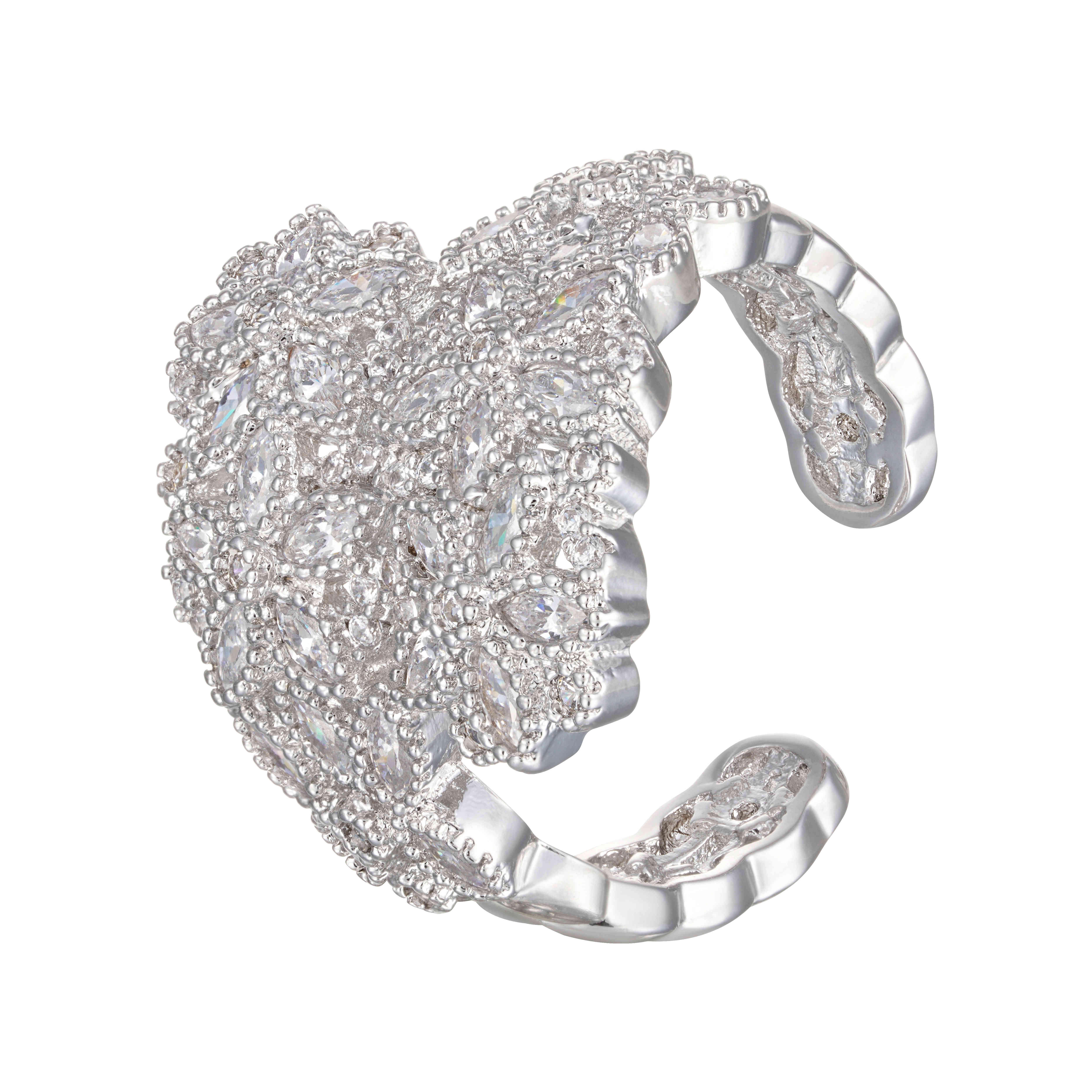 خاتم - فضي ابيض - 0 image 0