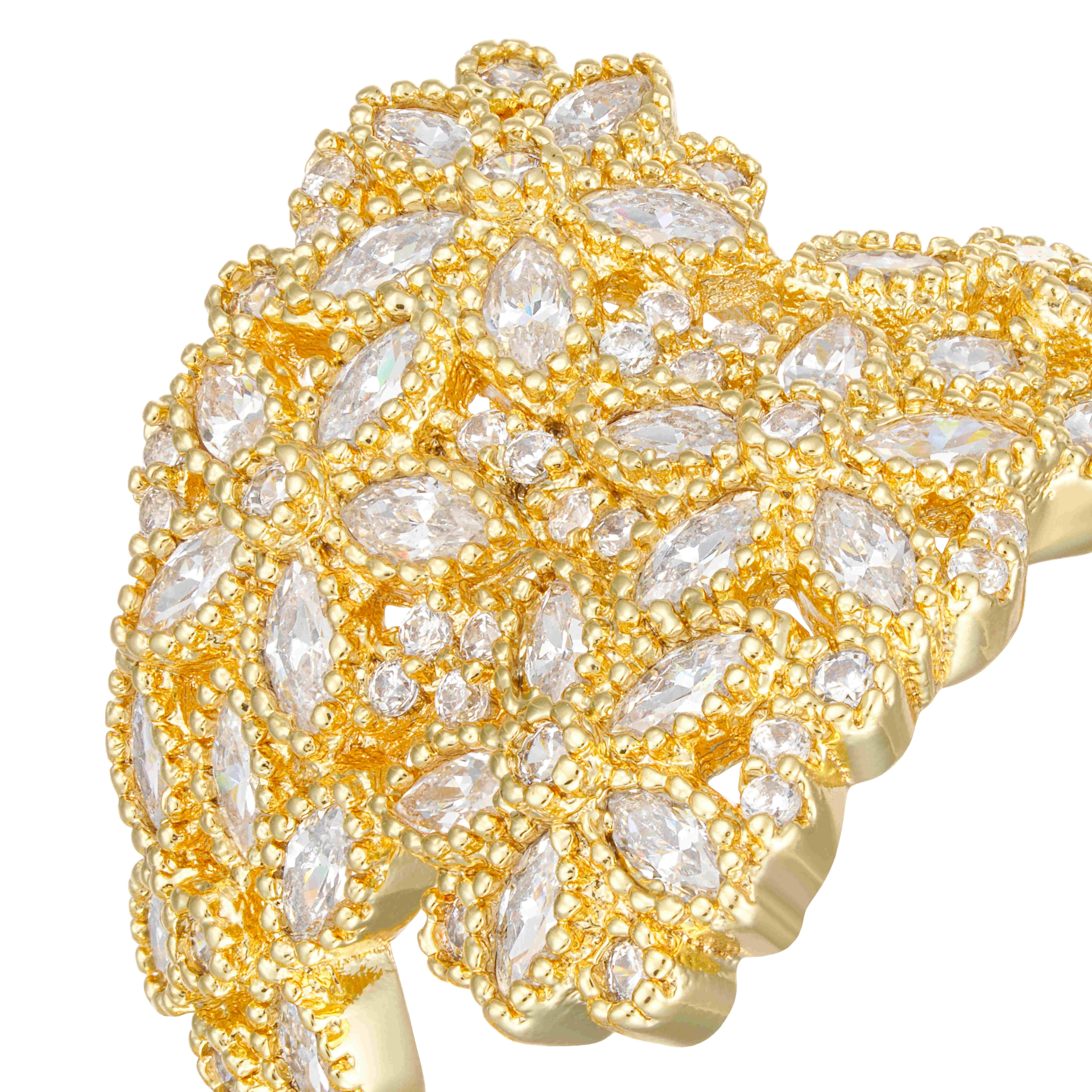 خاتم - ذهبي ابيض - 0 image 1