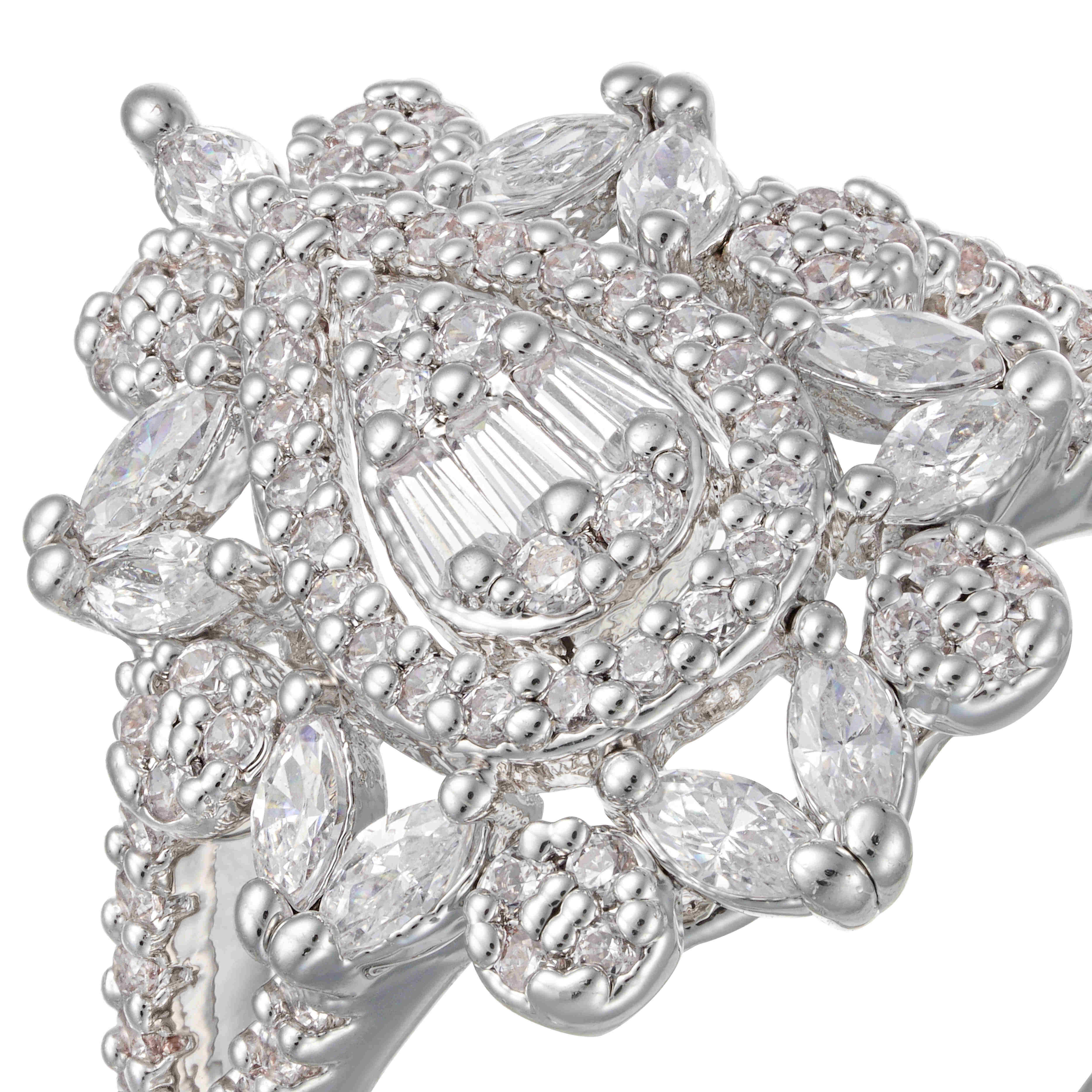 خاتم - فضي ابيض - 0 image 1