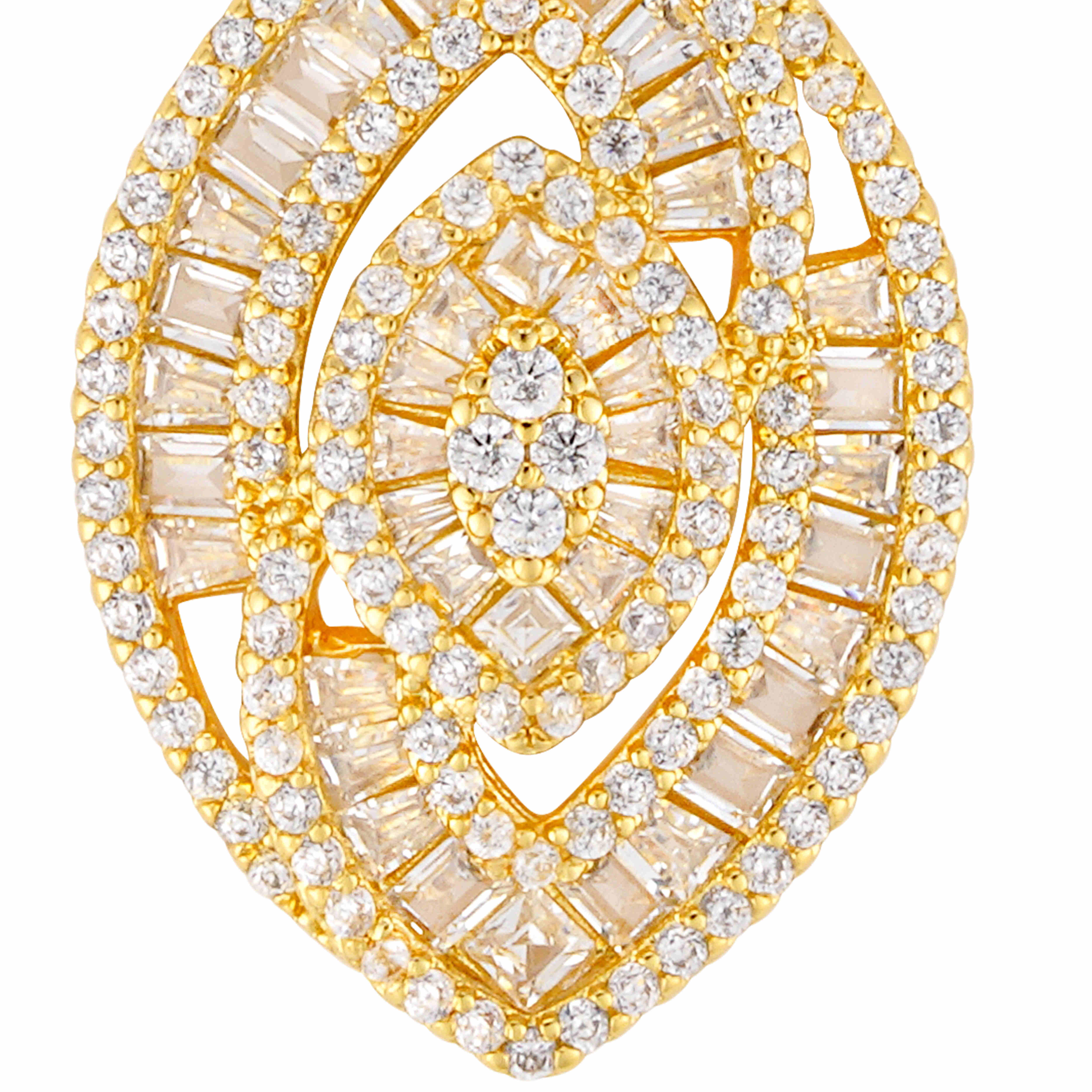 عقد - ذهبي ابيض - 0 image 2