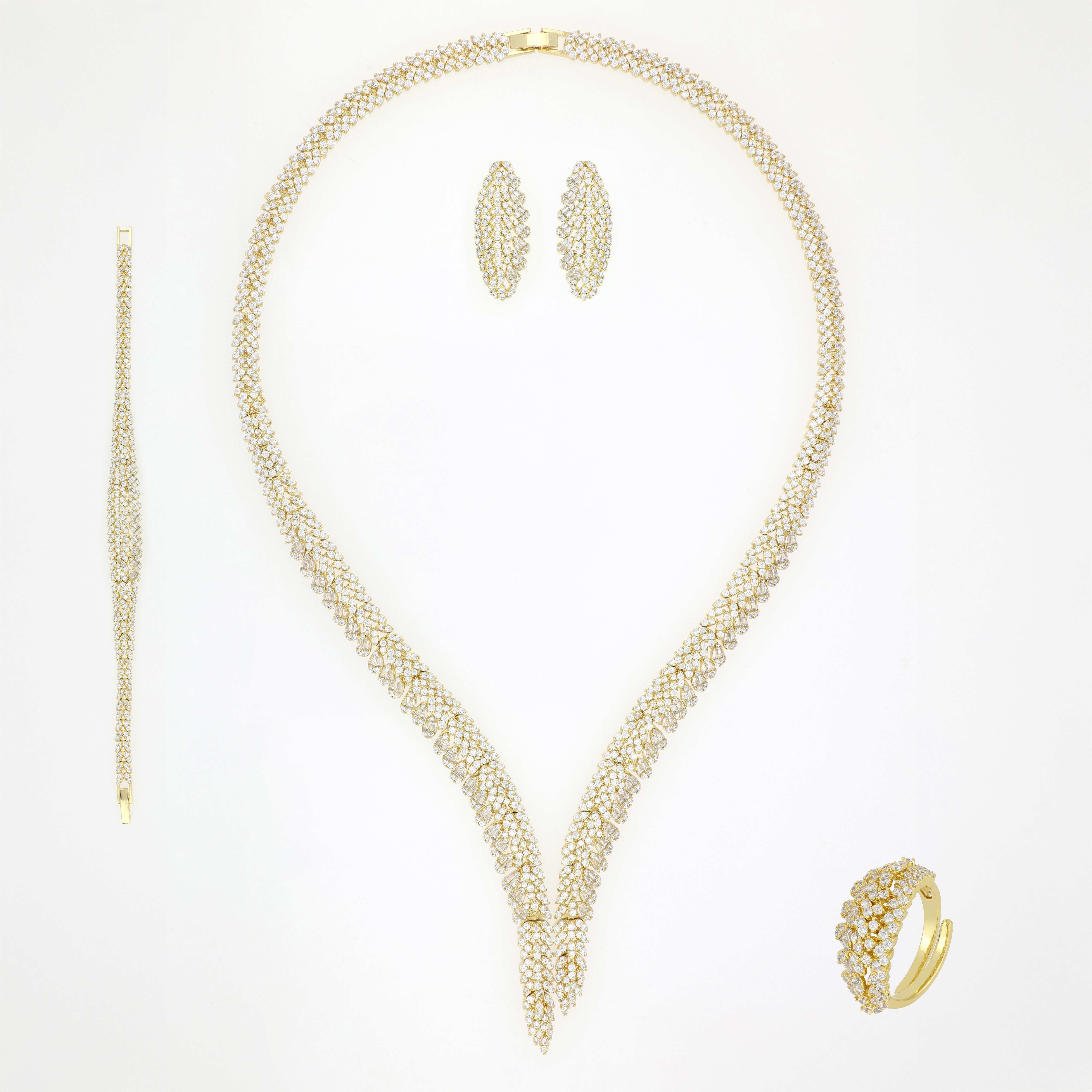 طـــقم - ذهبي ابيض - 0 image 0