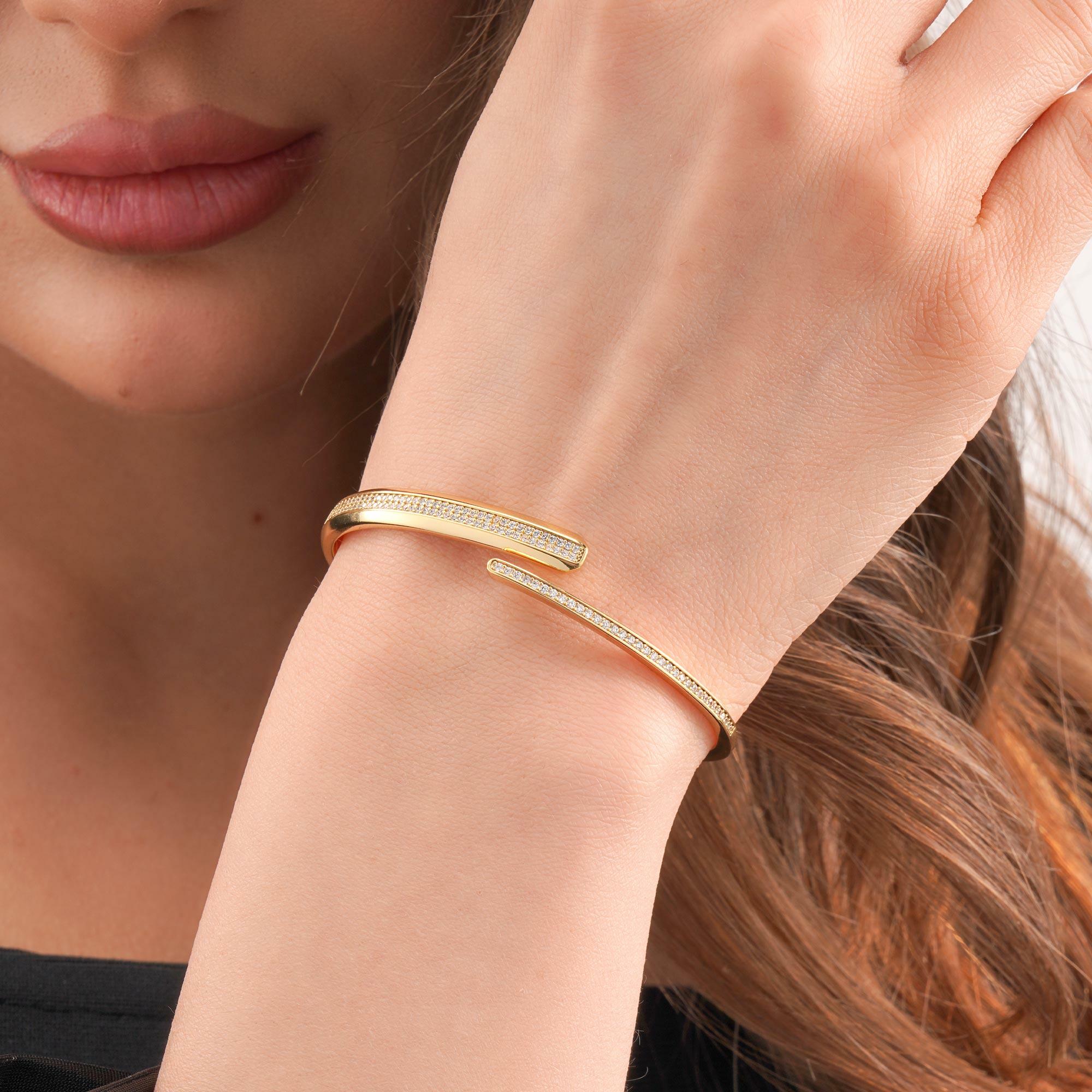 Bangle - Gold White - 0 image 0