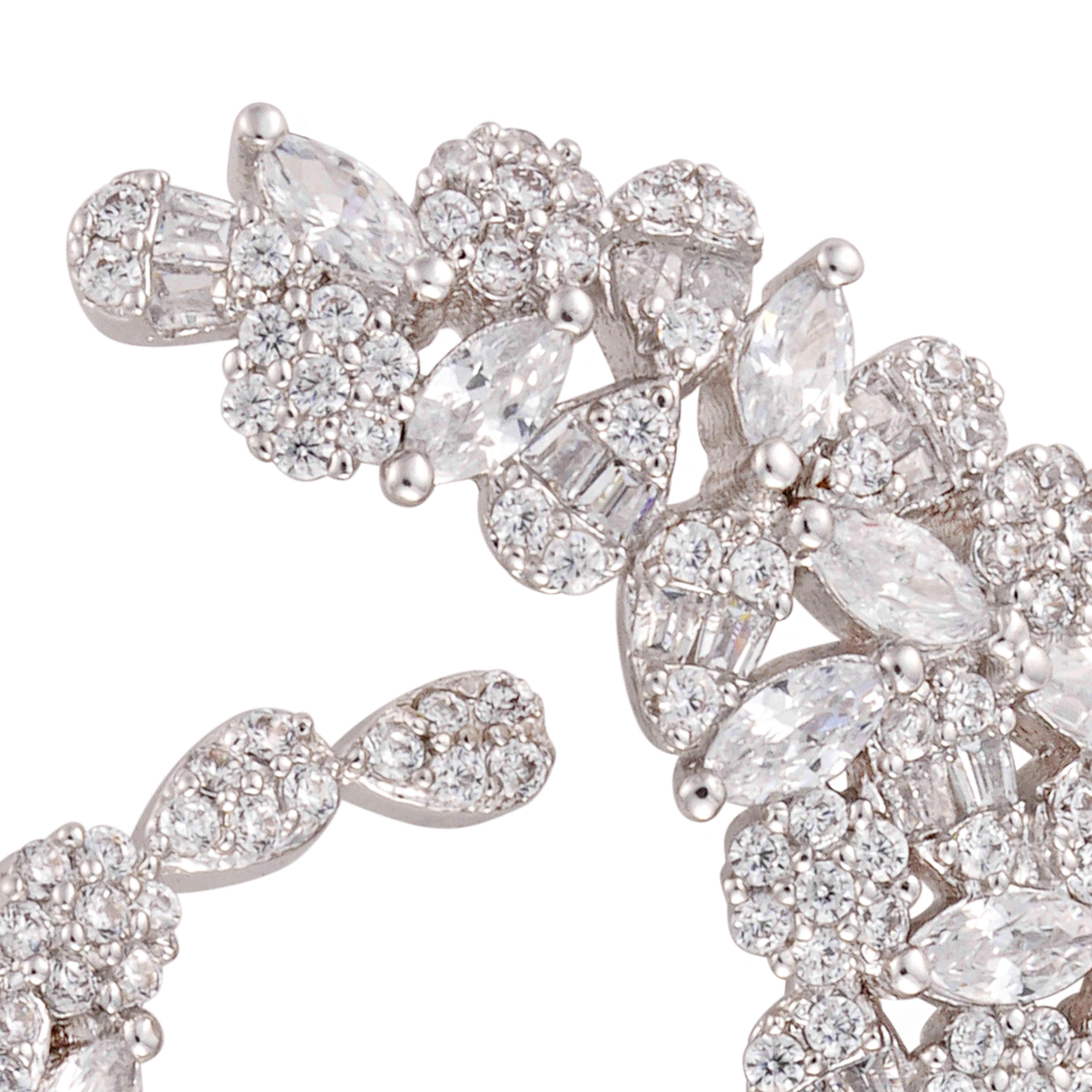 حلق - فضي ابيض - 0 image 2