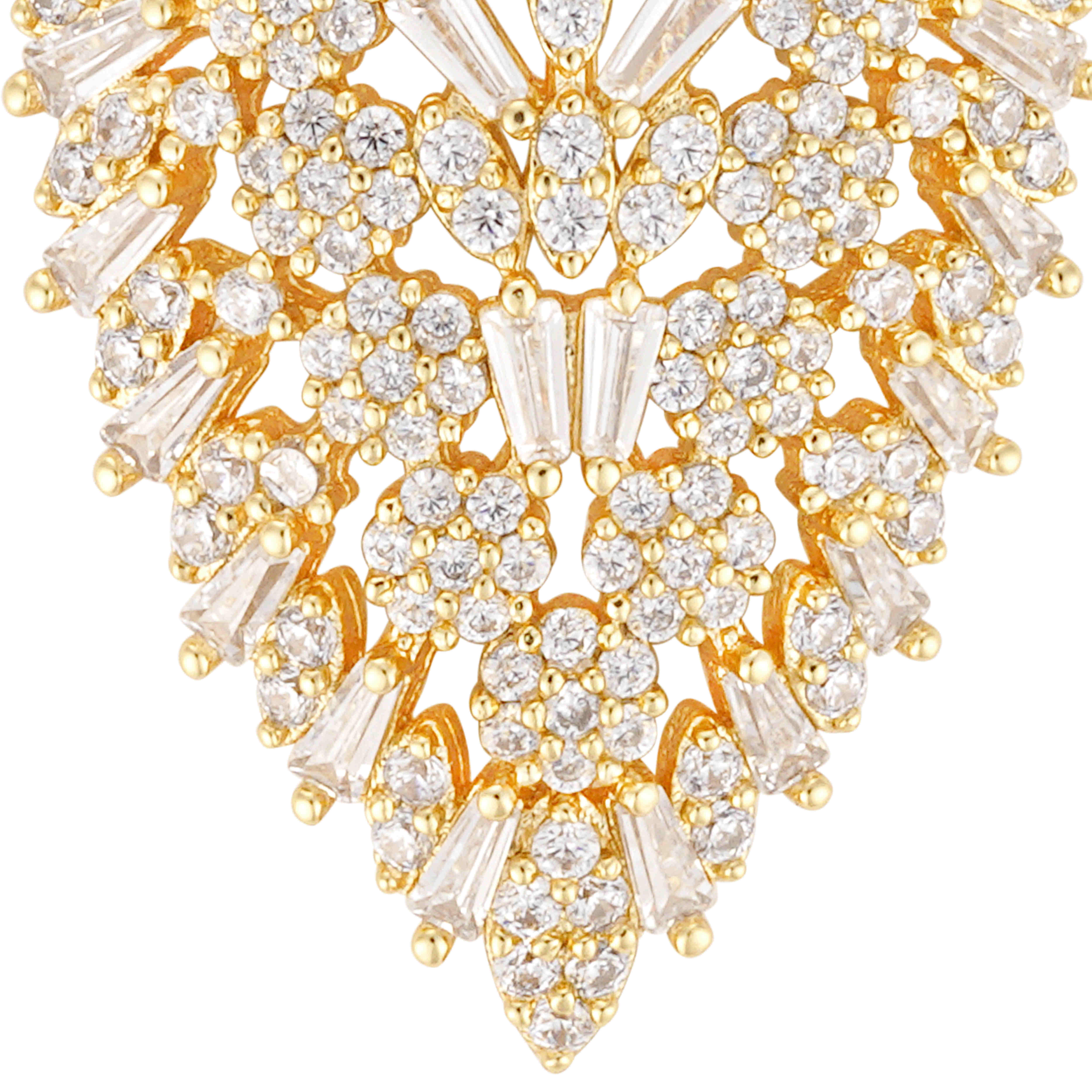 حلق - ذهبي ابيض - 0 image 1