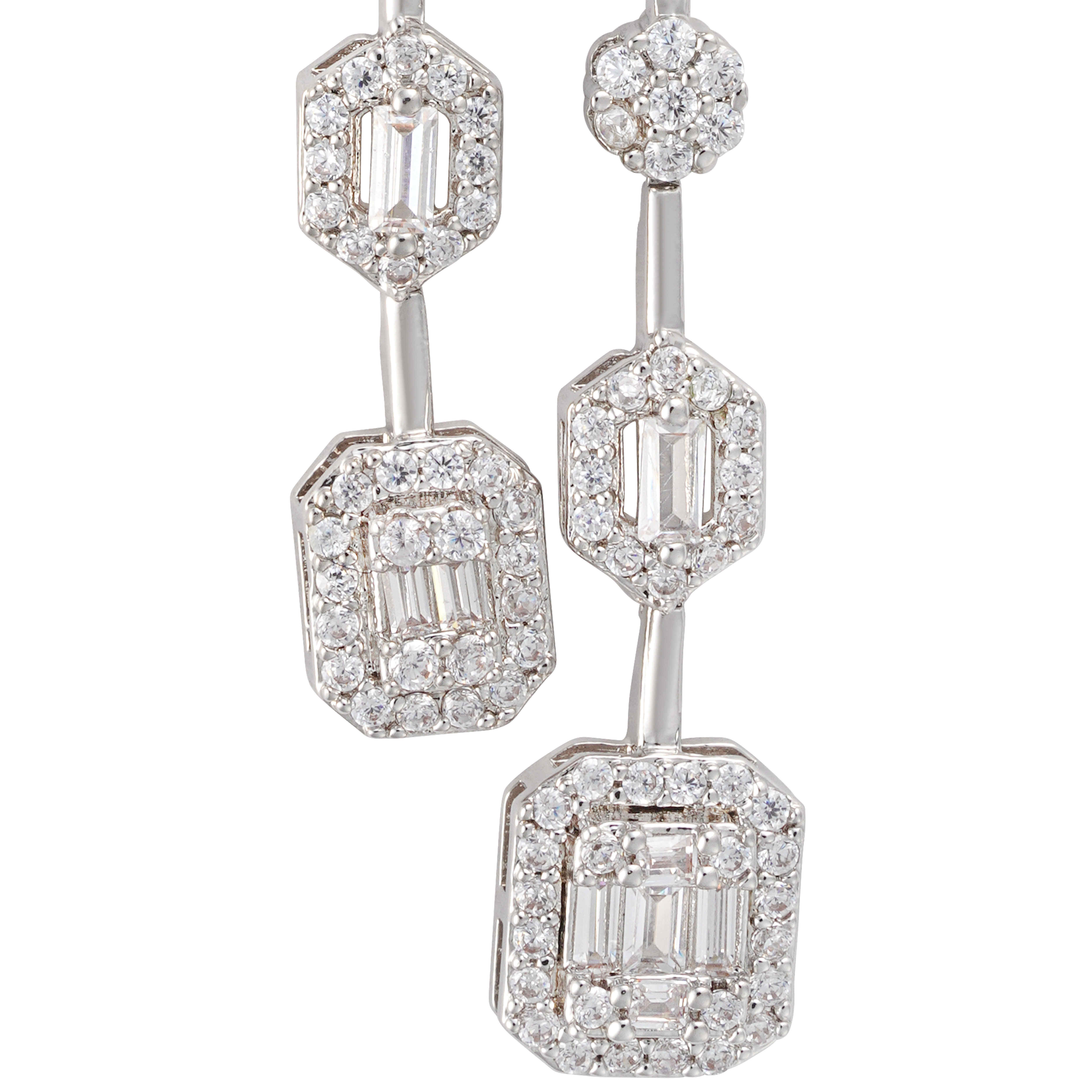 حلق - فضي ابيض - 0 image 2